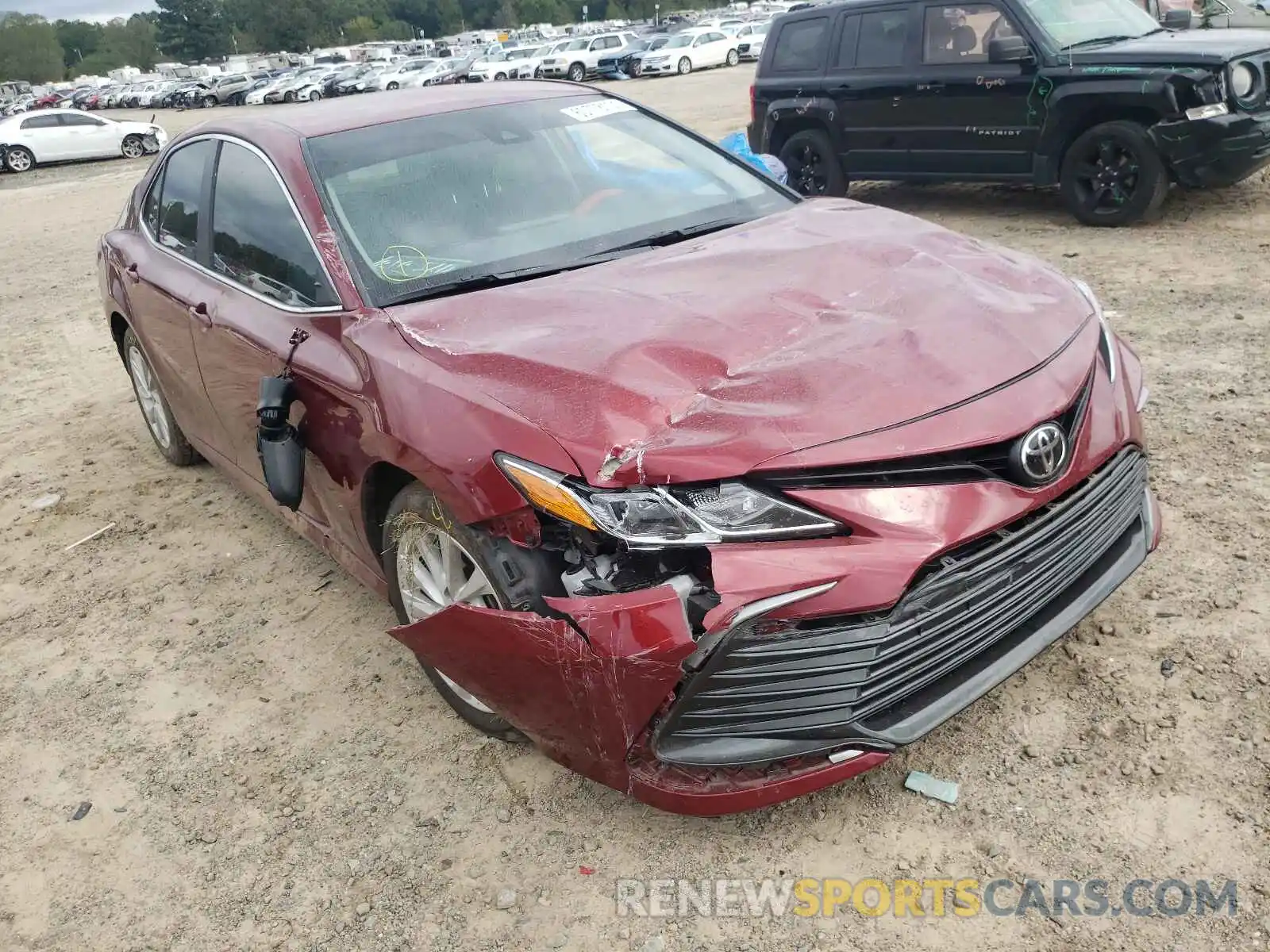 9 Photograph of a damaged car 4T1C11AK5MU406852 TOYOTA CAMRY 2021