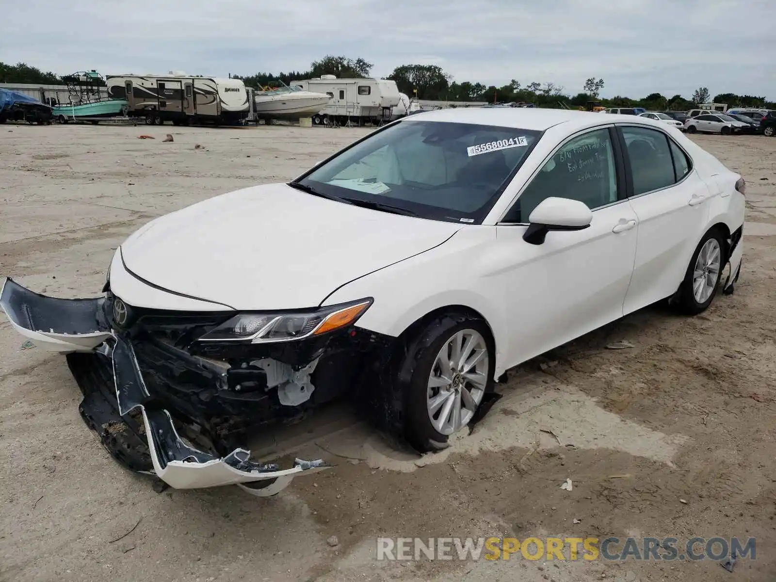 2 Photograph of a damaged car 4T1C11AK5MU429631 TOYOTA CAMRY 2021