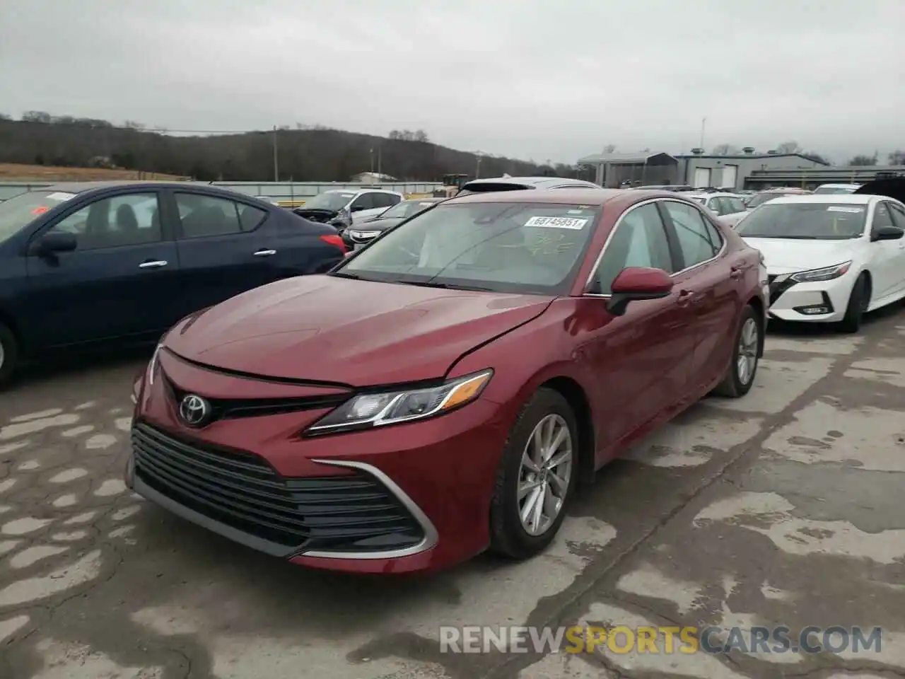 2 Photograph of a damaged car 4T1C11AK5MU431752 TOYOTA CAMRY 2021