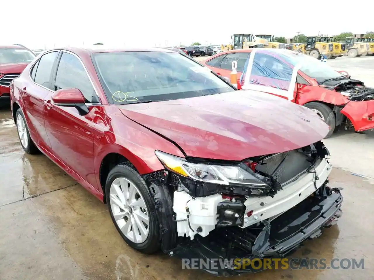 1 Photograph of a damaged car 4T1C11AK5MU432724 TOYOTA CAMRY 2021