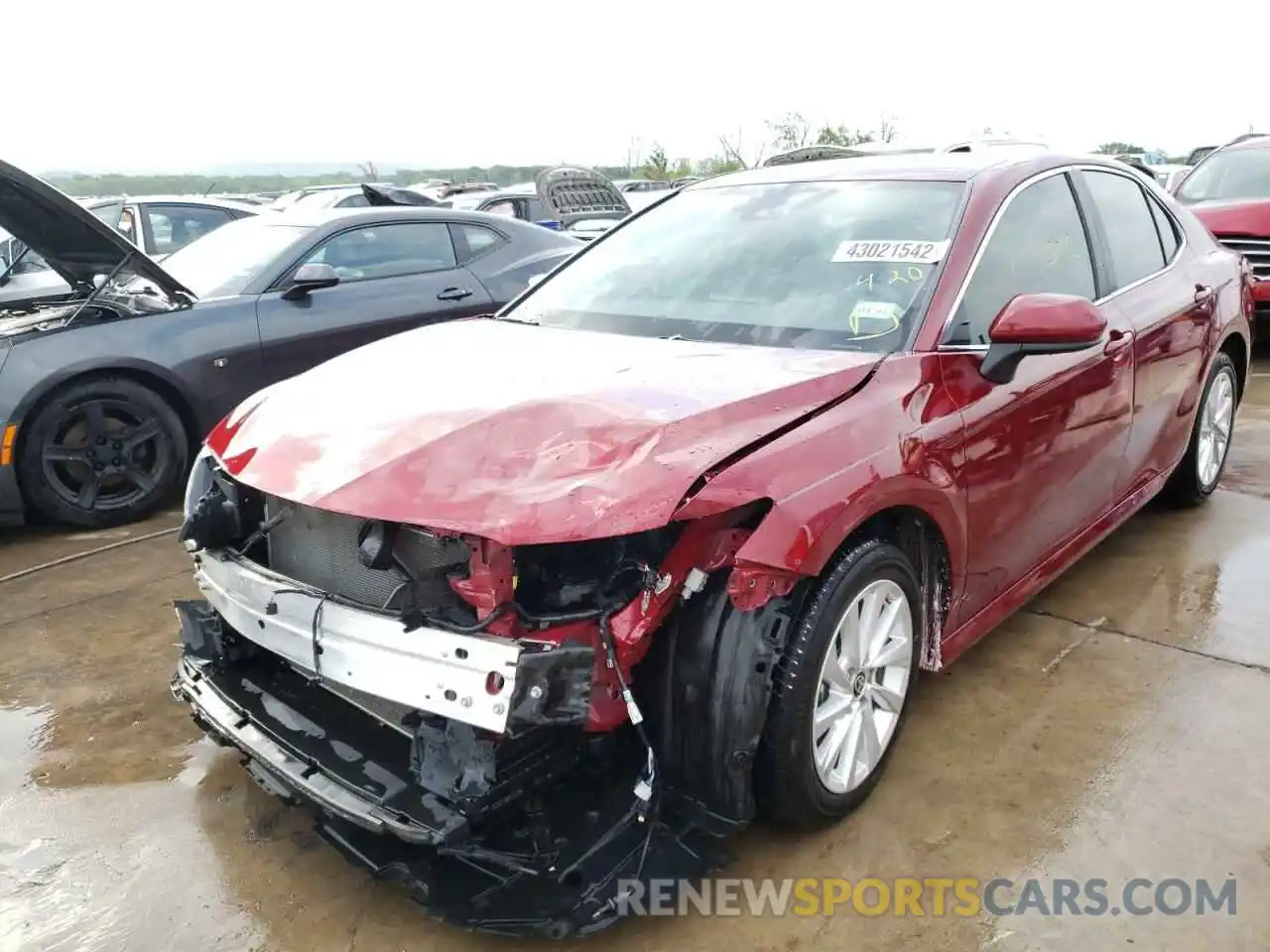 2 Photograph of a damaged car 4T1C11AK5MU432724 TOYOTA CAMRY 2021