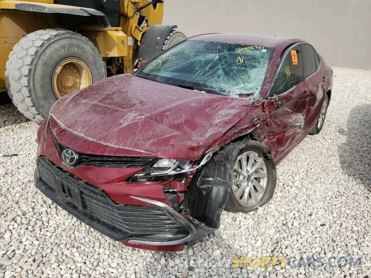 2 Photograph of a damaged car 4T1C11AK5MU433386 TOYOTA CAMRY 2021