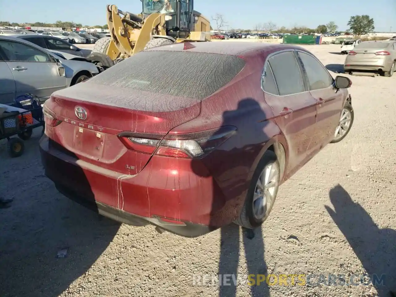 4 Photograph of a damaged car 4T1C11AK5MU433386 TOYOTA CAMRY 2021