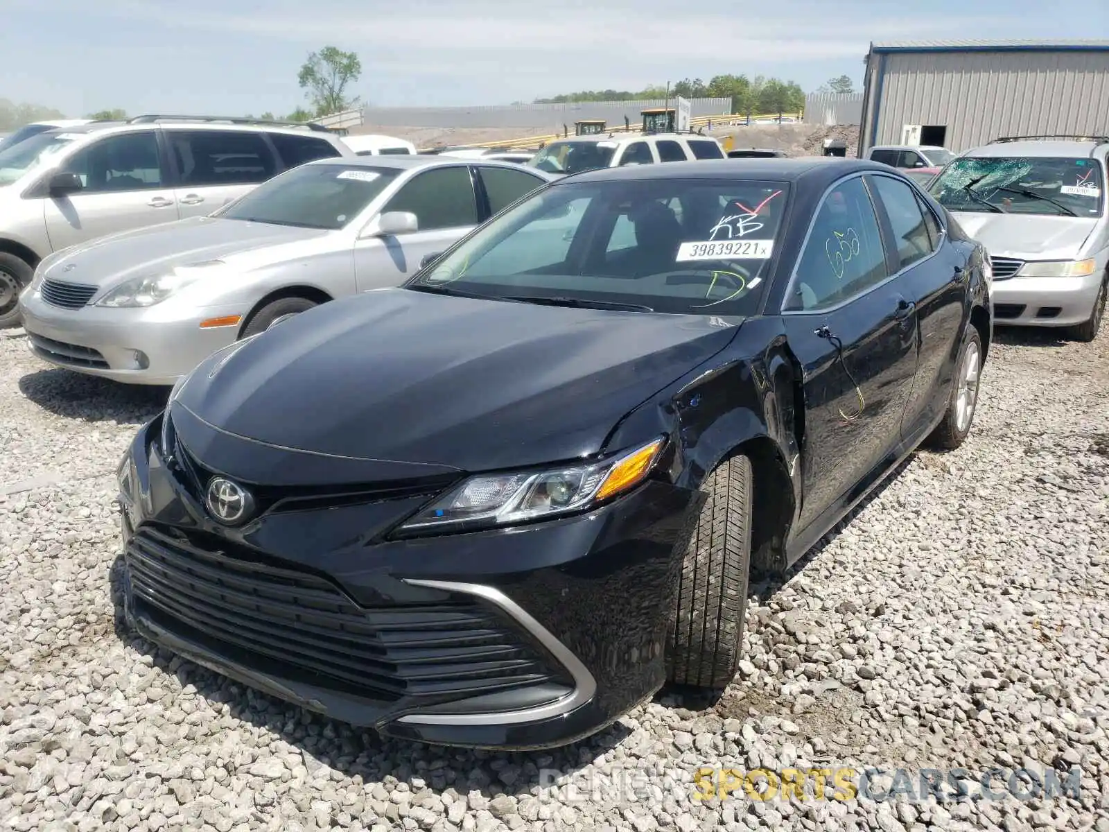 2 Photograph of a damaged car 4T1C11AK5MU440693 TOYOTA CAMRY 2021