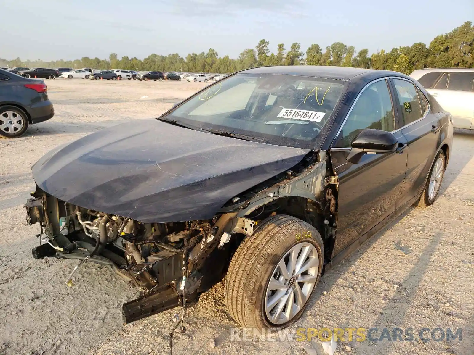 2 Photograph of a damaged car 4T1C11AK5MU446154 TOYOTA CAMRY 2021