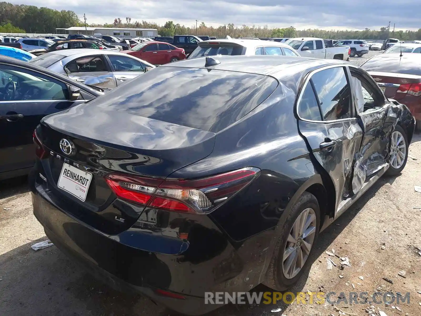 4 Photograph of a damaged car 4T1C11AK5MU461138 TOYOTA CAMRY 2021