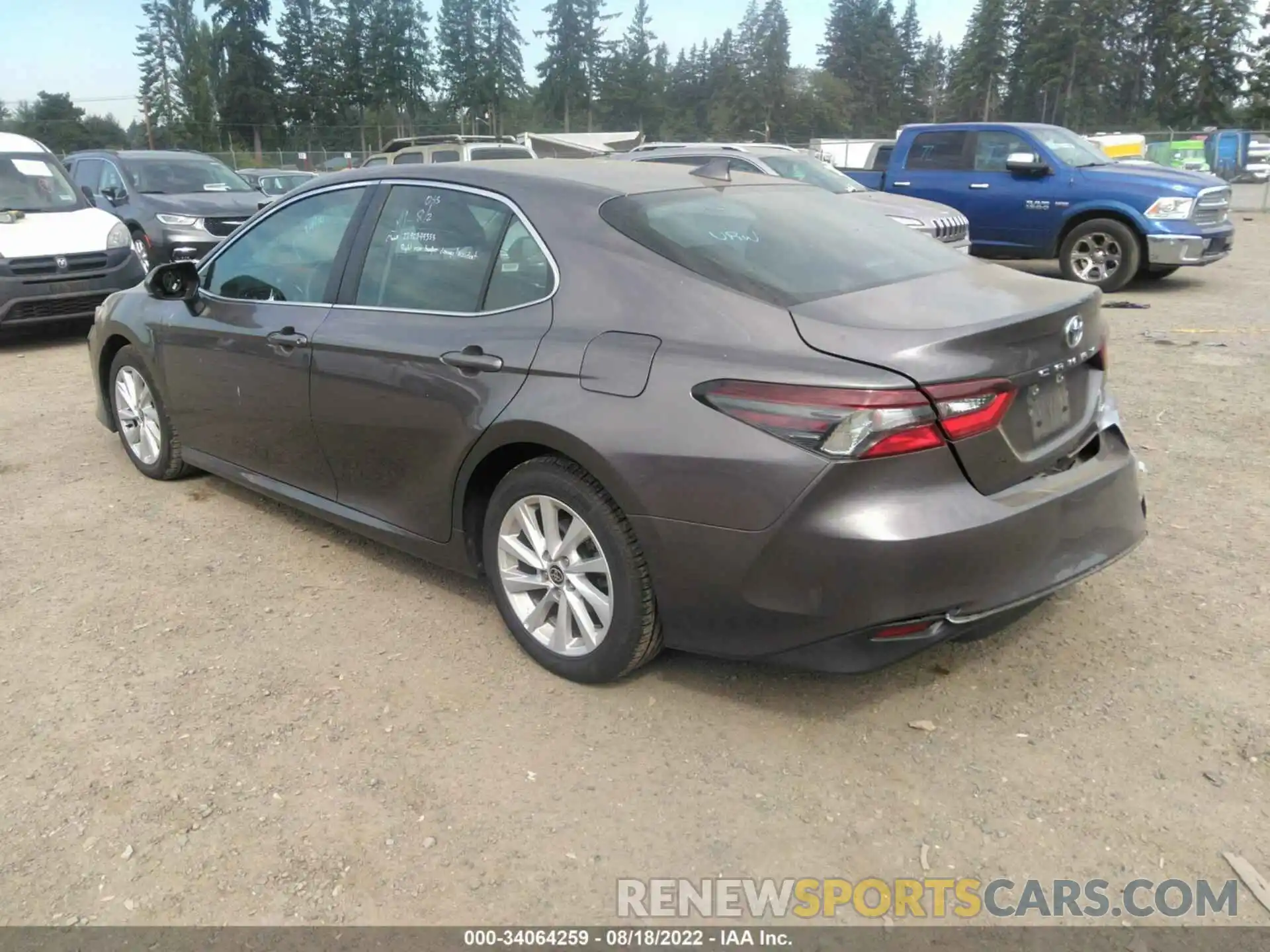 3 Photograph of a damaged car 4T1C11AK5MU469904 TOYOTA CAMRY 2021