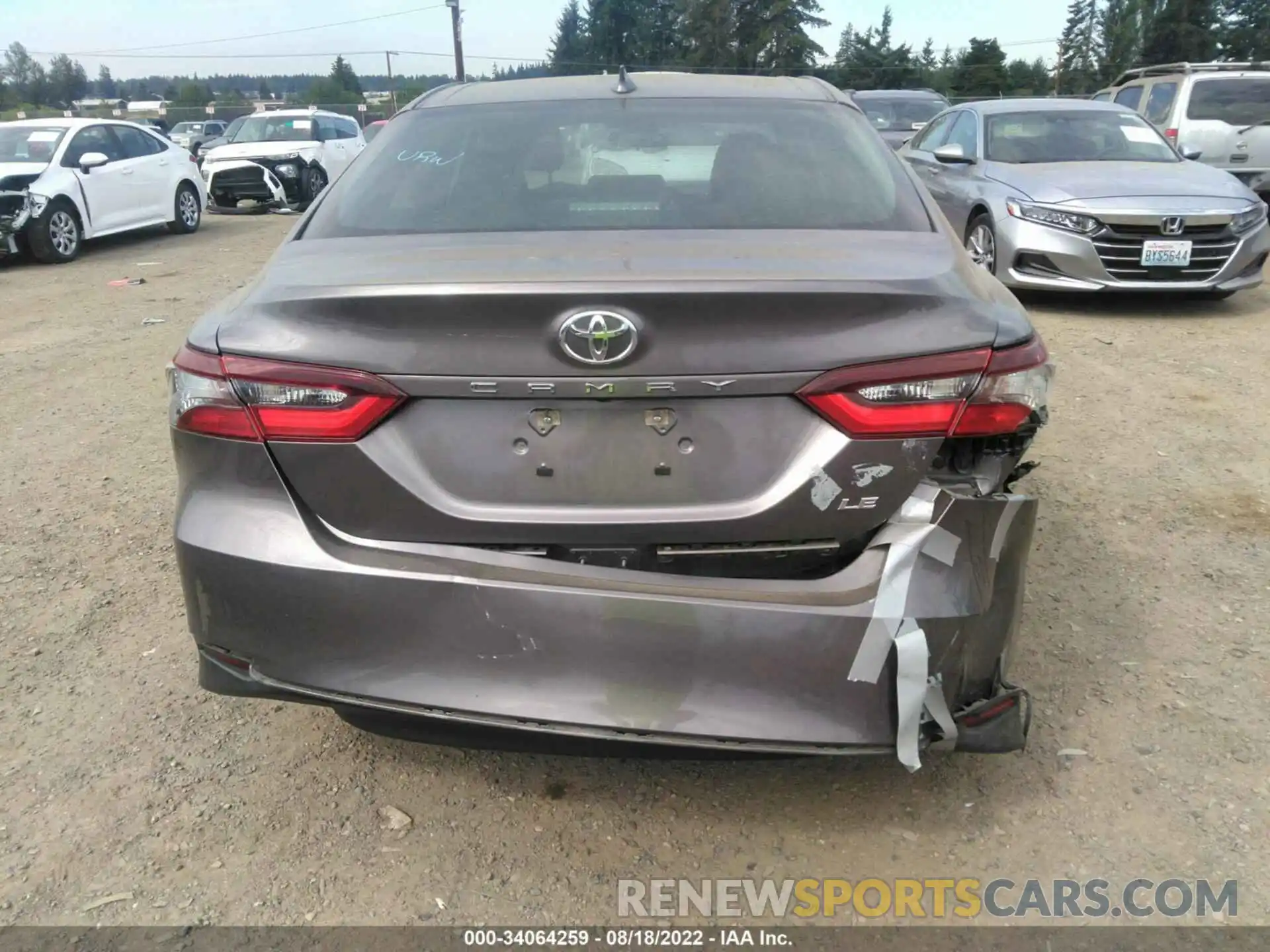 6 Photograph of a damaged car 4T1C11AK5MU469904 TOYOTA CAMRY 2021