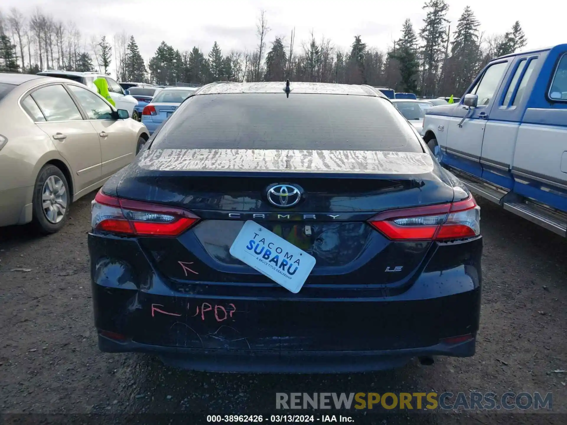 16 Photograph of a damaged car 4T1C11AK5MU478523 TOYOTA CAMRY 2021