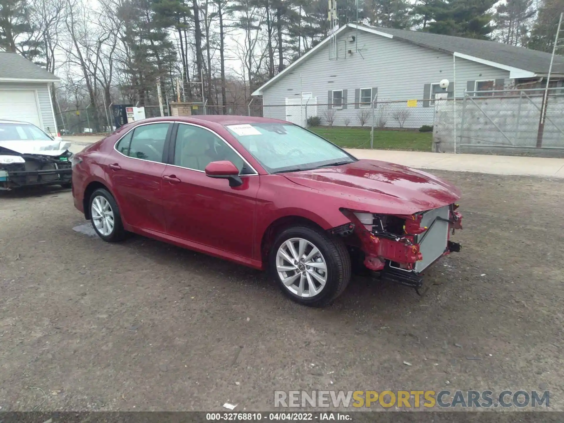 1 Photograph of a damaged car 4T1C11AK5MU495936 TOYOTA CAMRY 2021