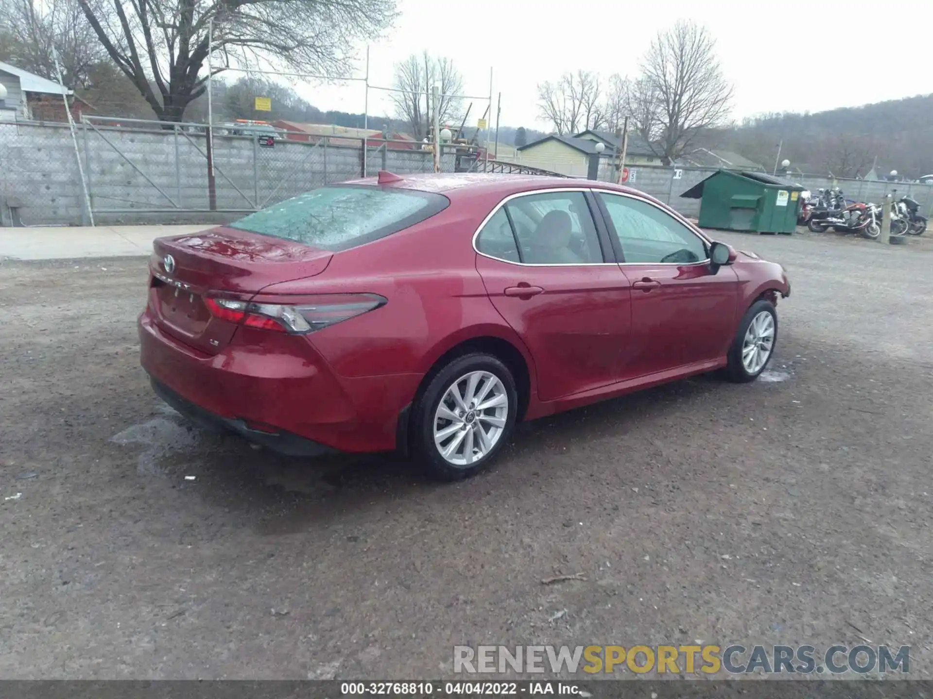 4 Photograph of a damaged car 4T1C11AK5MU495936 TOYOTA CAMRY 2021