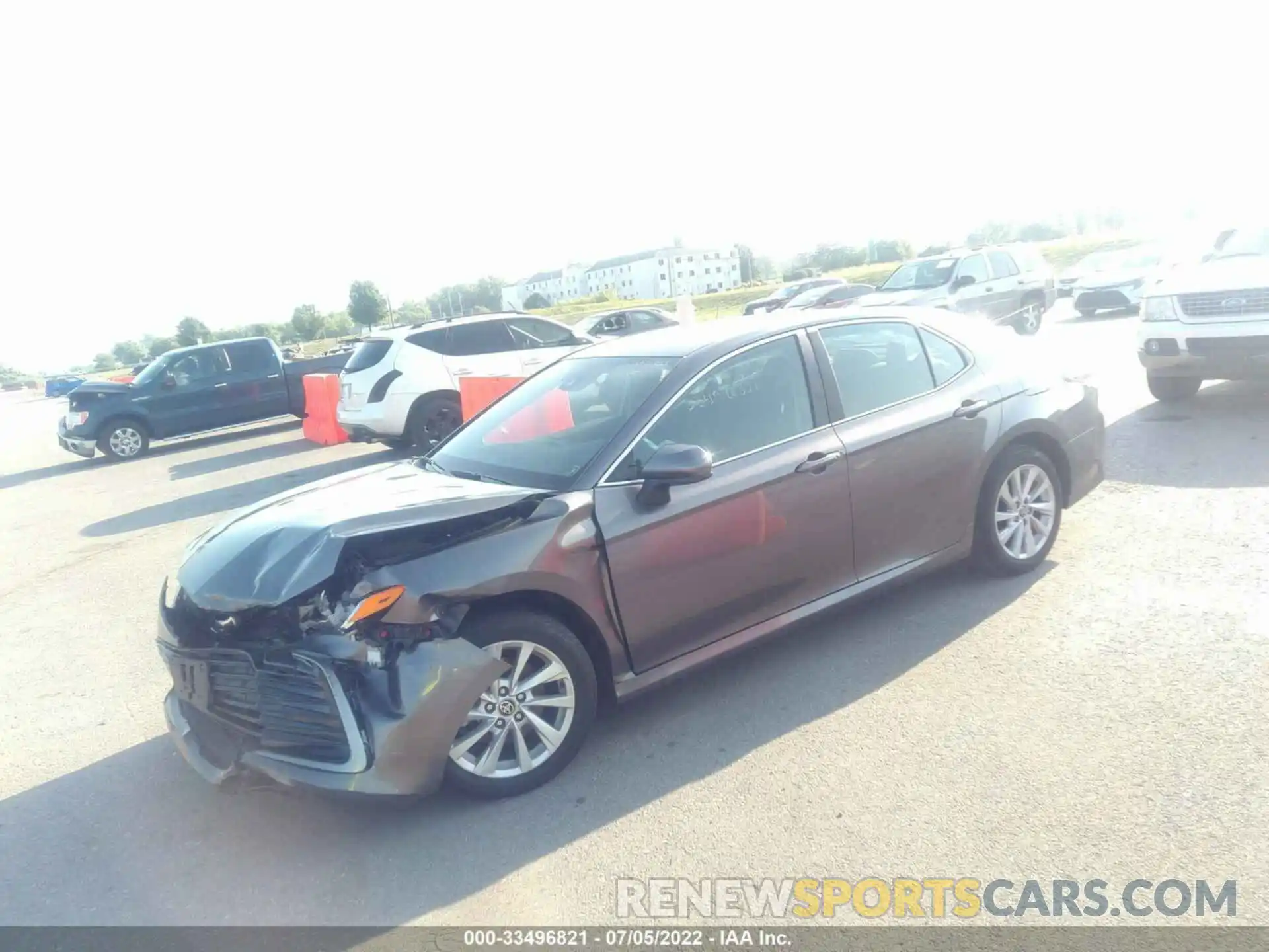 2 Photograph of a damaged car 4T1C11AK5MU515523 TOYOTA CAMRY 2021