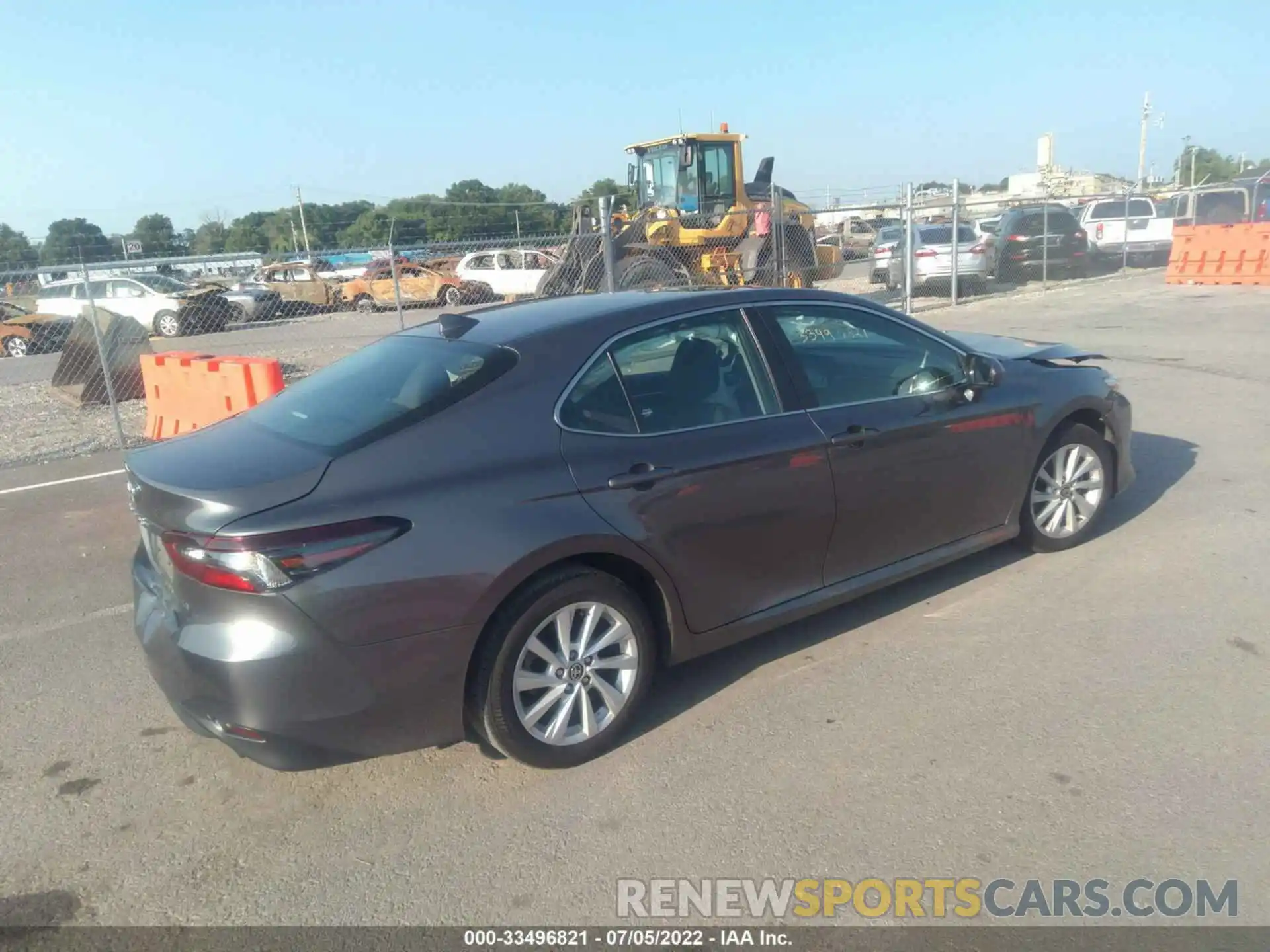 4 Photograph of a damaged car 4T1C11AK5MU515523 TOYOTA CAMRY 2021