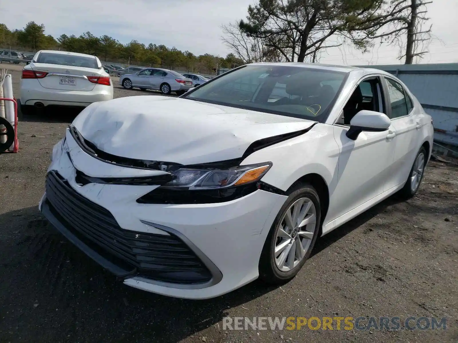 2 Photograph of a damaged car 4T1C11AK5MU518793 TOYOTA CAMRY 2021