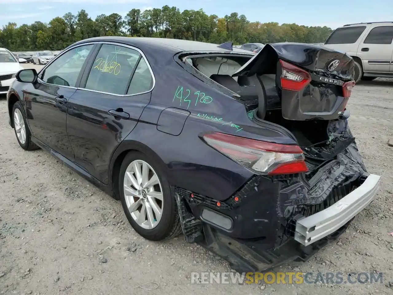 3 Photograph of a damaged car 4T1C11AK5MU524397 TOYOTA CAMRY 2021