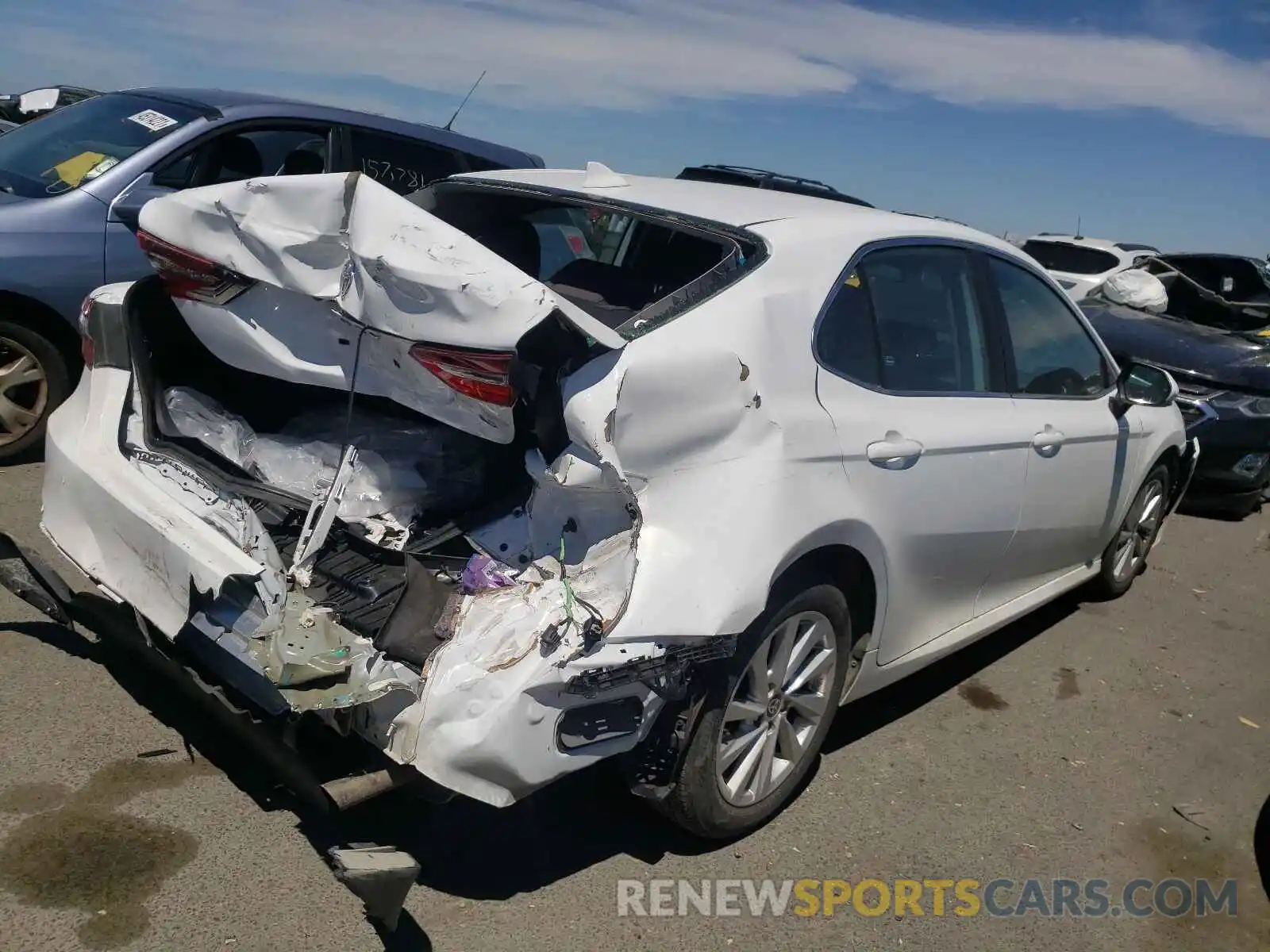 4 Photograph of a damaged car 4T1C11AK5MU526103 TOYOTA CAMRY 2021