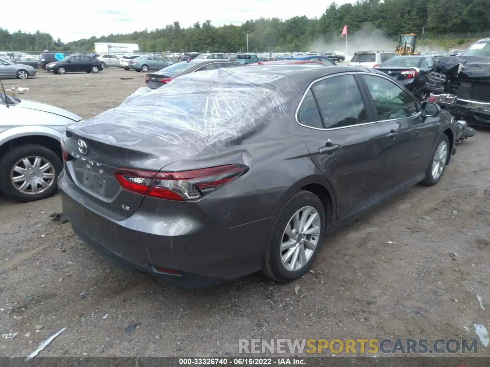 4 Photograph of a damaged car 4T1C11AK5MU528241 TOYOTA CAMRY 2021