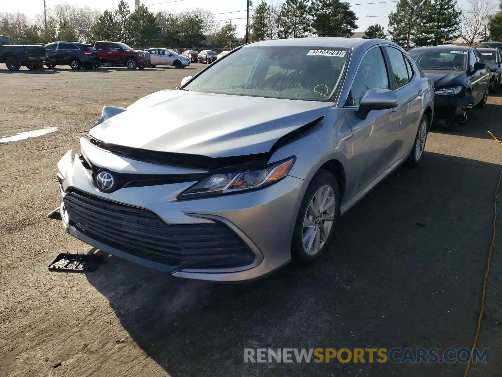 2 Photograph of a damaged car 4T1C11AK5MU529311 TOYOTA CAMRY 2021