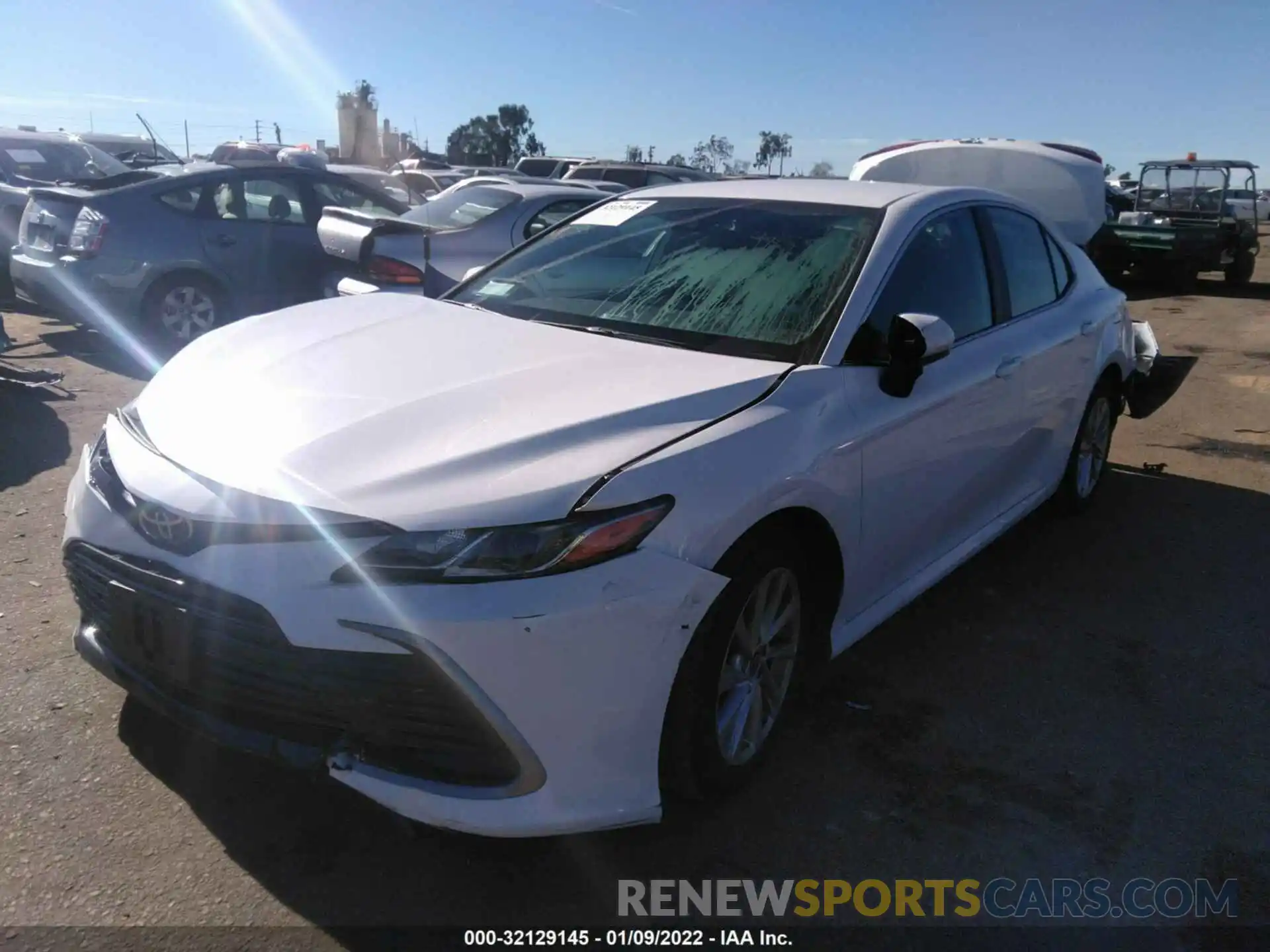 2 Photograph of a damaged car 4T1C11AK5MU543659 TOYOTA CAMRY 2021