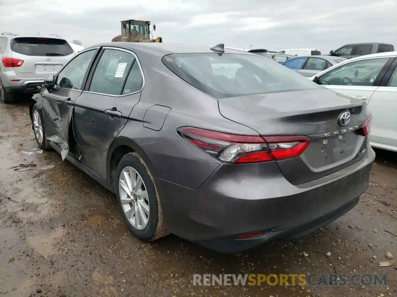 3 Photograph of a damaged car 4T1C11AK5MU554192 TOYOTA CAMRY 2021