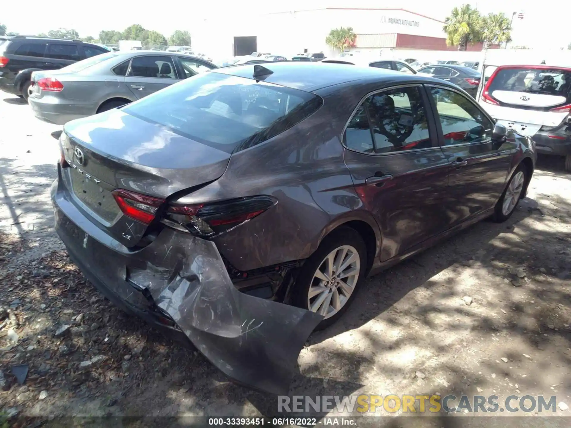 4 Photograph of a damaged car 4T1C11AK5MU557108 TOYOTA CAMRY 2021