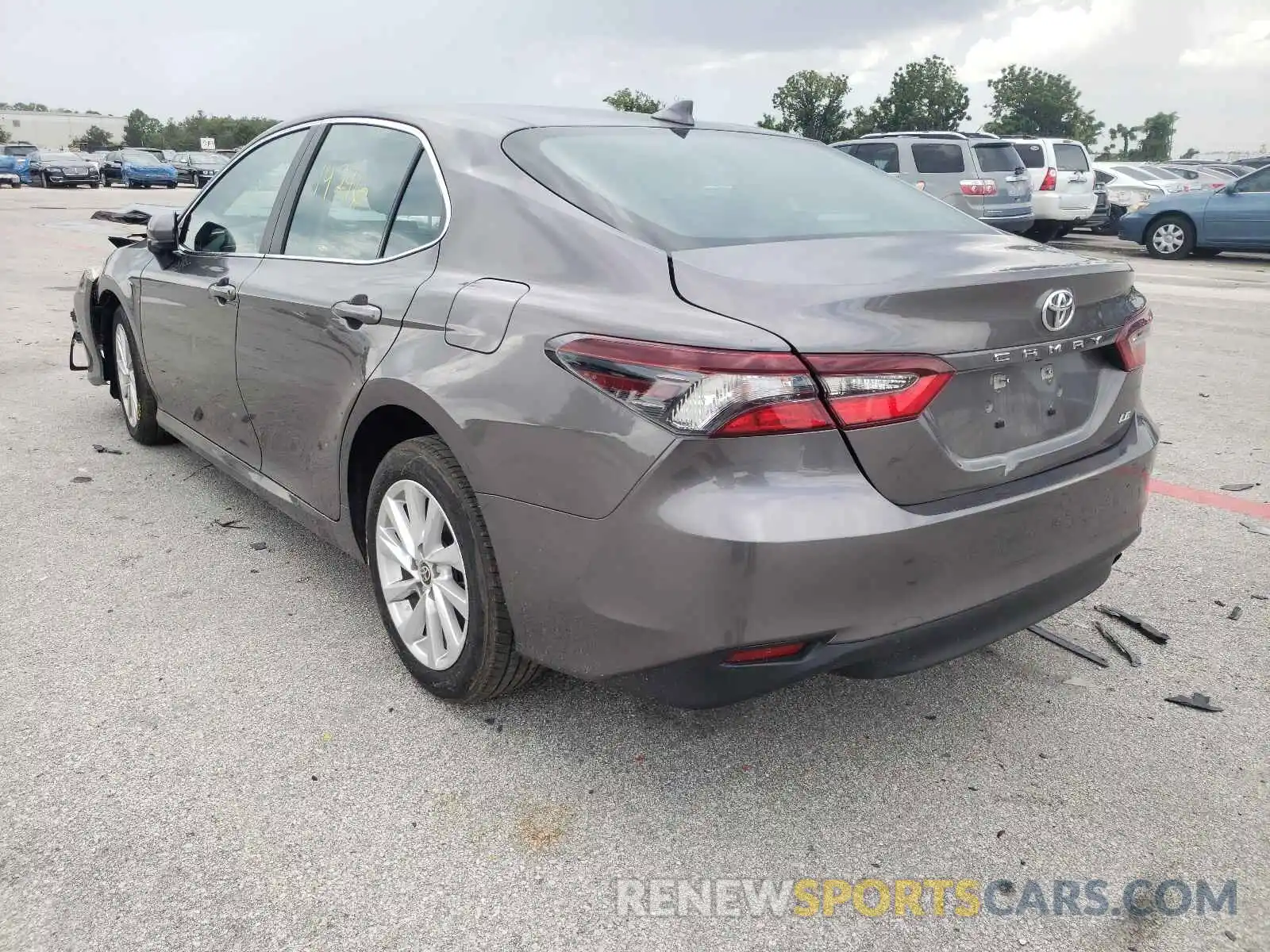 3 Photograph of a damaged car 4T1C11AK5MU558629 TOYOTA CAMRY 2021