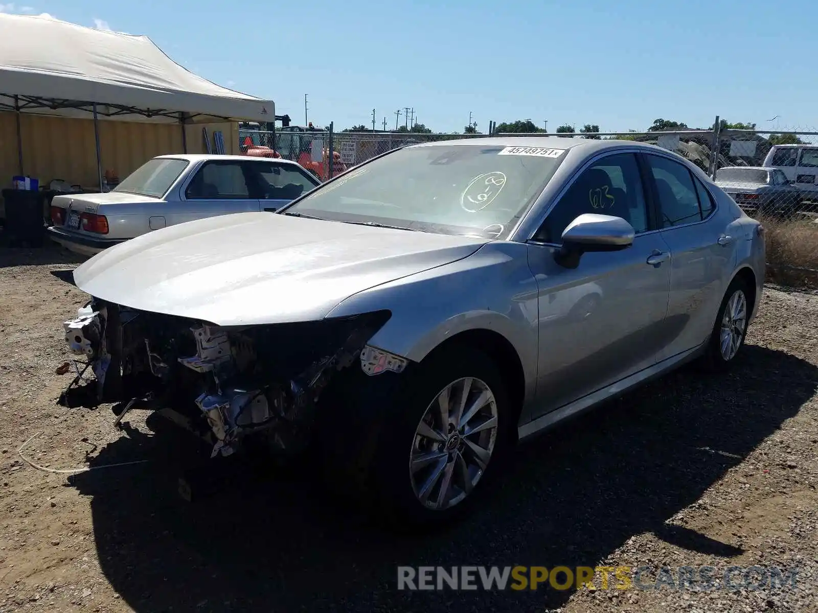 2 Photograph of a damaged car 4T1C11AK5MU560297 TOYOTA CAMRY 2021