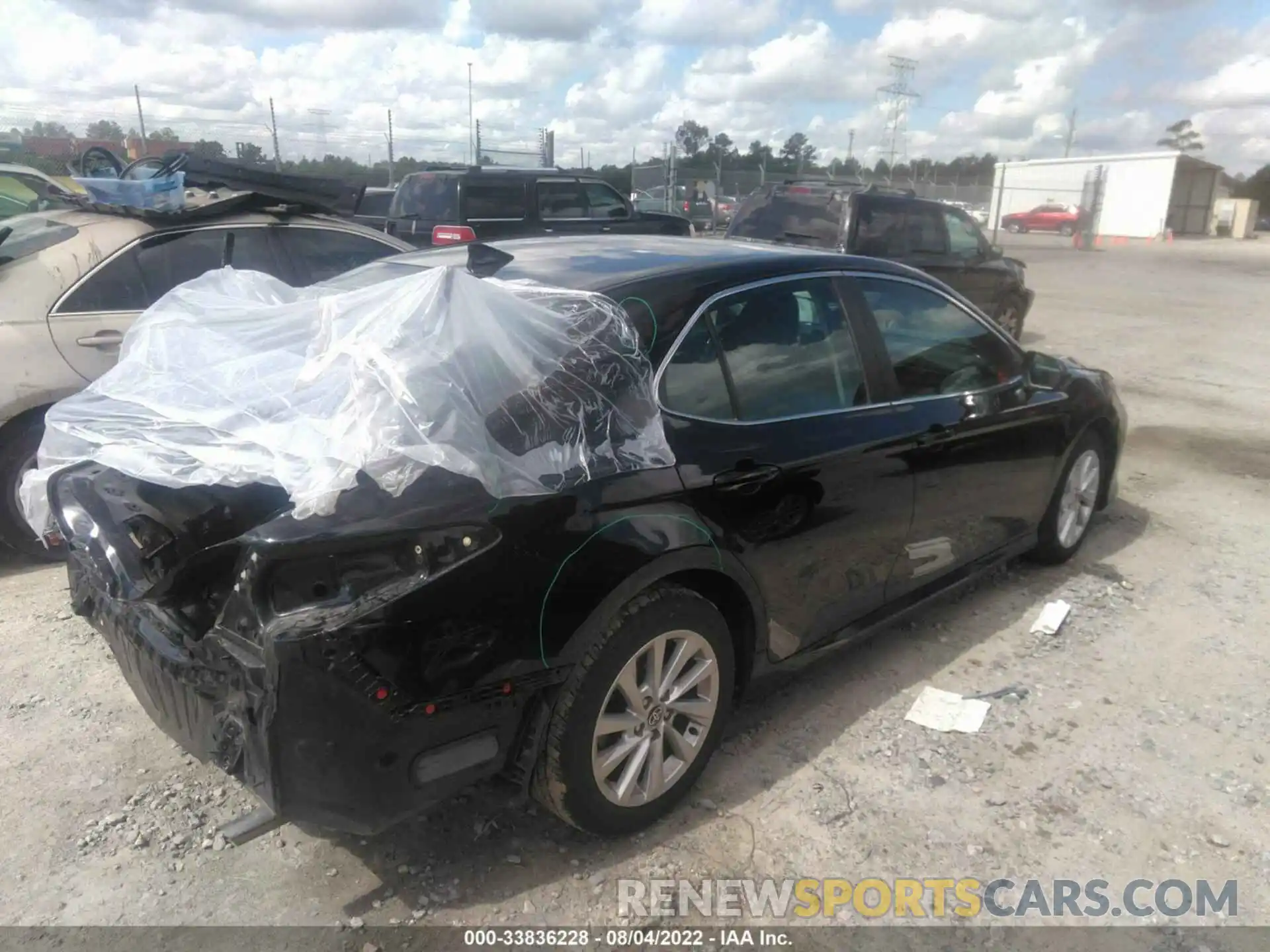 4 Photograph of a damaged car 4T1C11AK5MU563507 TOYOTA CAMRY 2021