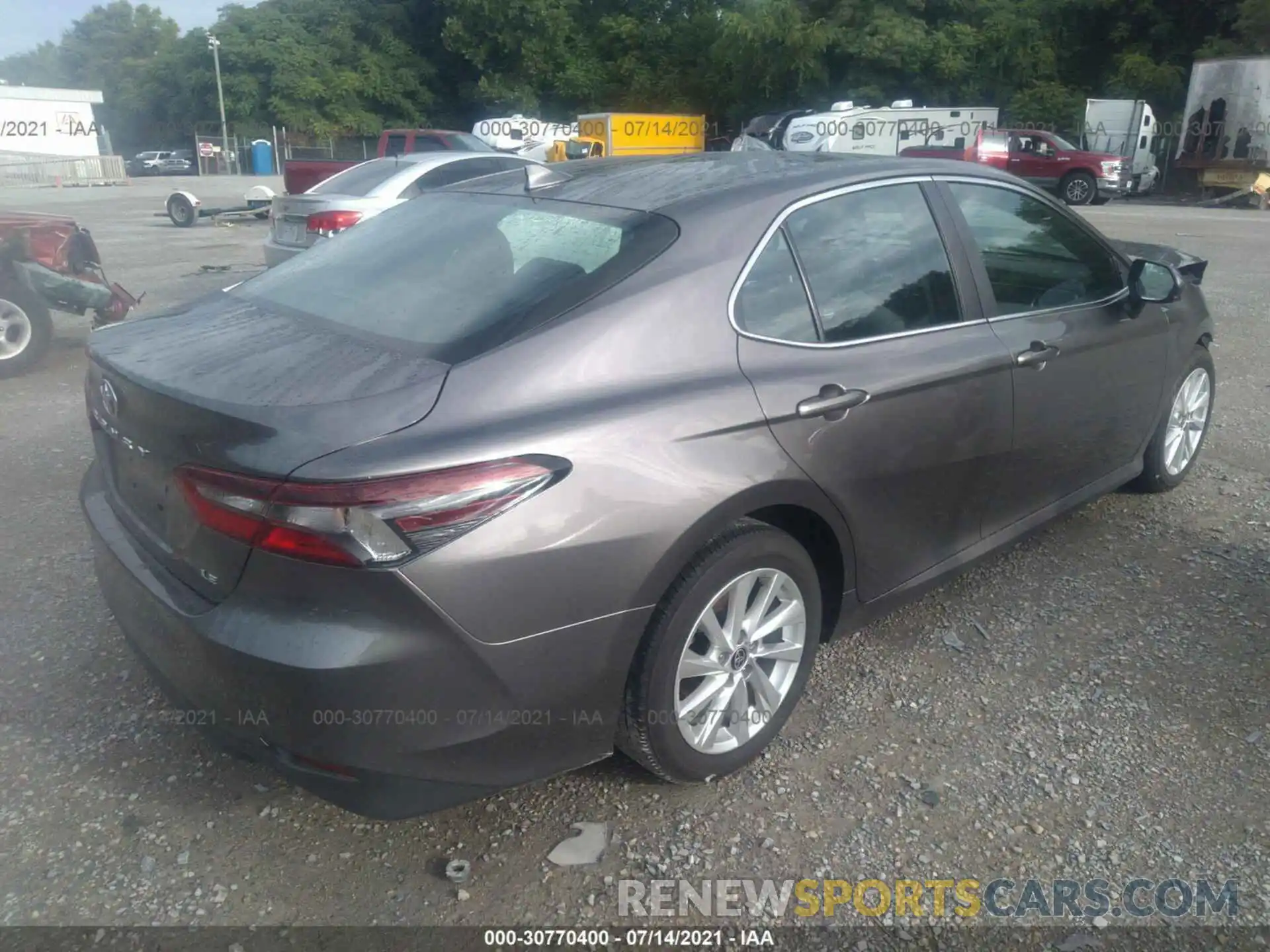 4 Photograph of a damaged car 4T1C11AK5MU564706 TOYOTA CAMRY 2021