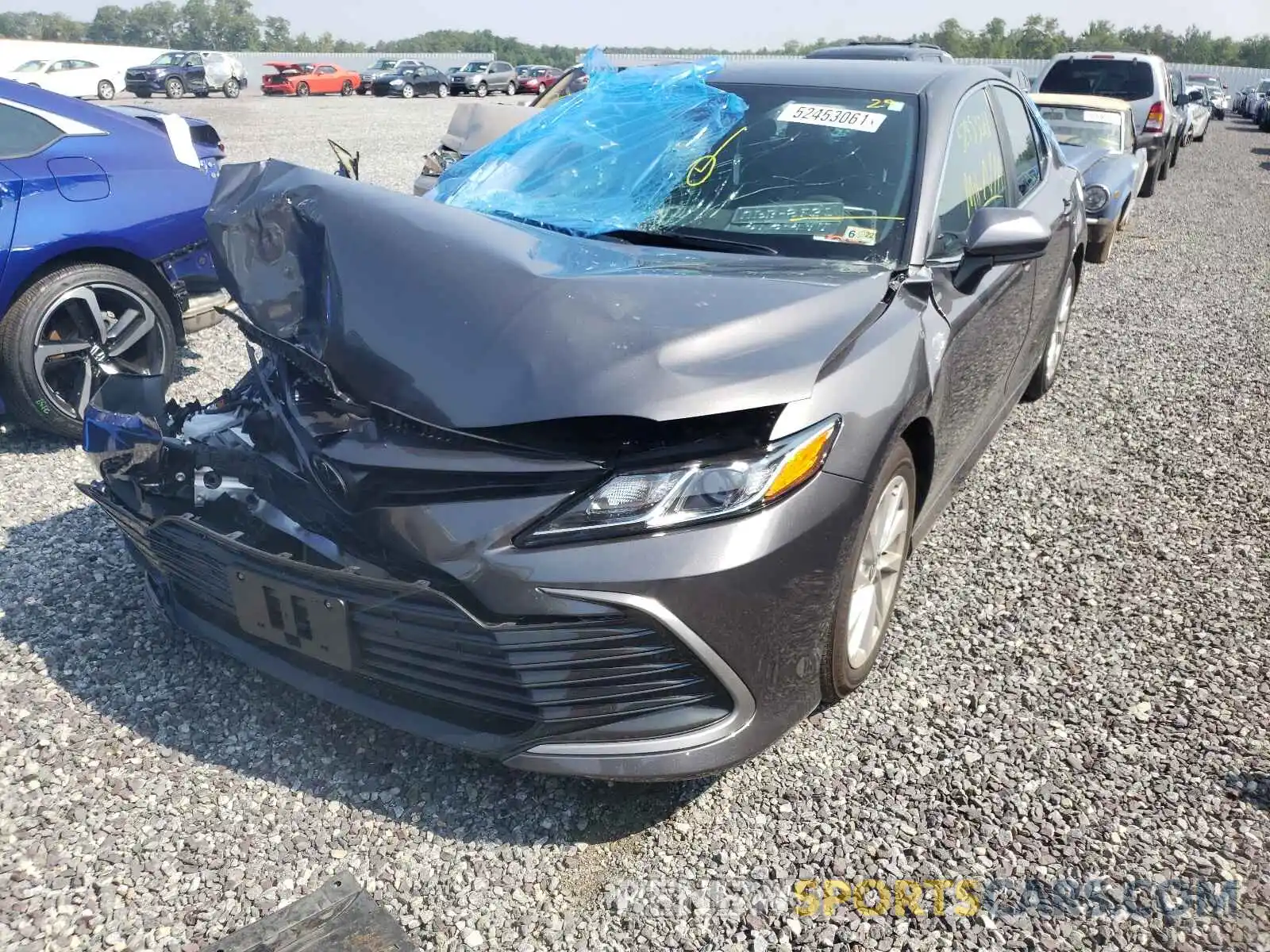 2 Photograph of a damaged car 4T1C11AK5MU565774 TOYOTA CAMRY 2021