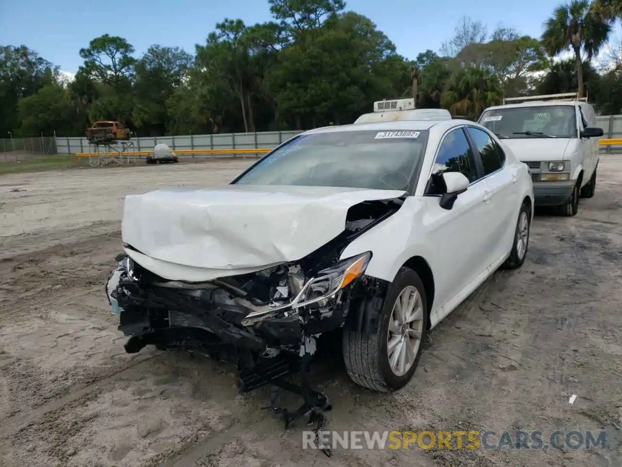 2 Photograph of a damaged car 4T1C11AK5MU574071 TOYOTA CAMRY 2021