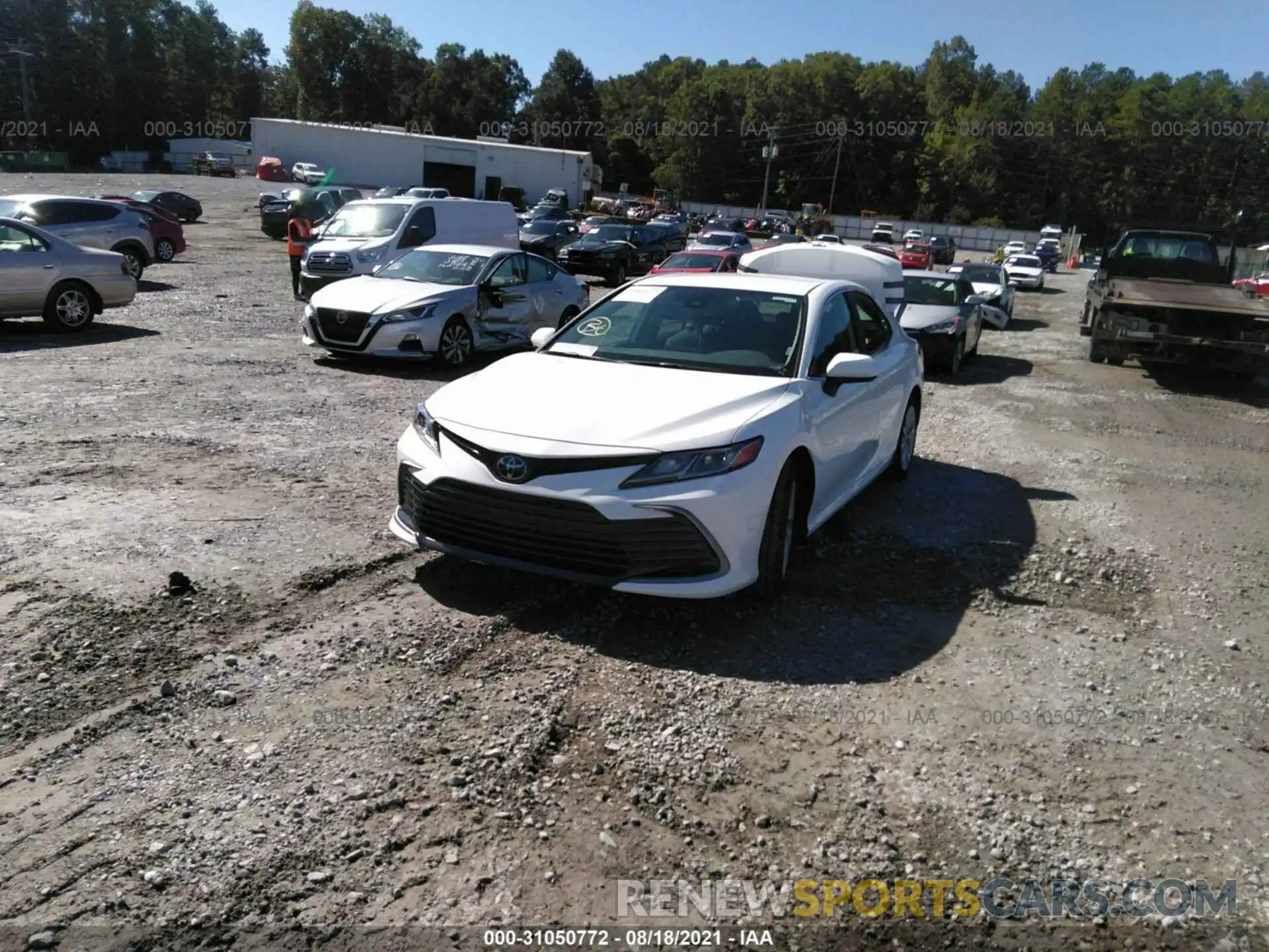 2 Photograph of a damaged car 4T1C11AK5MU574992 TOYOTA CAMRY 2021