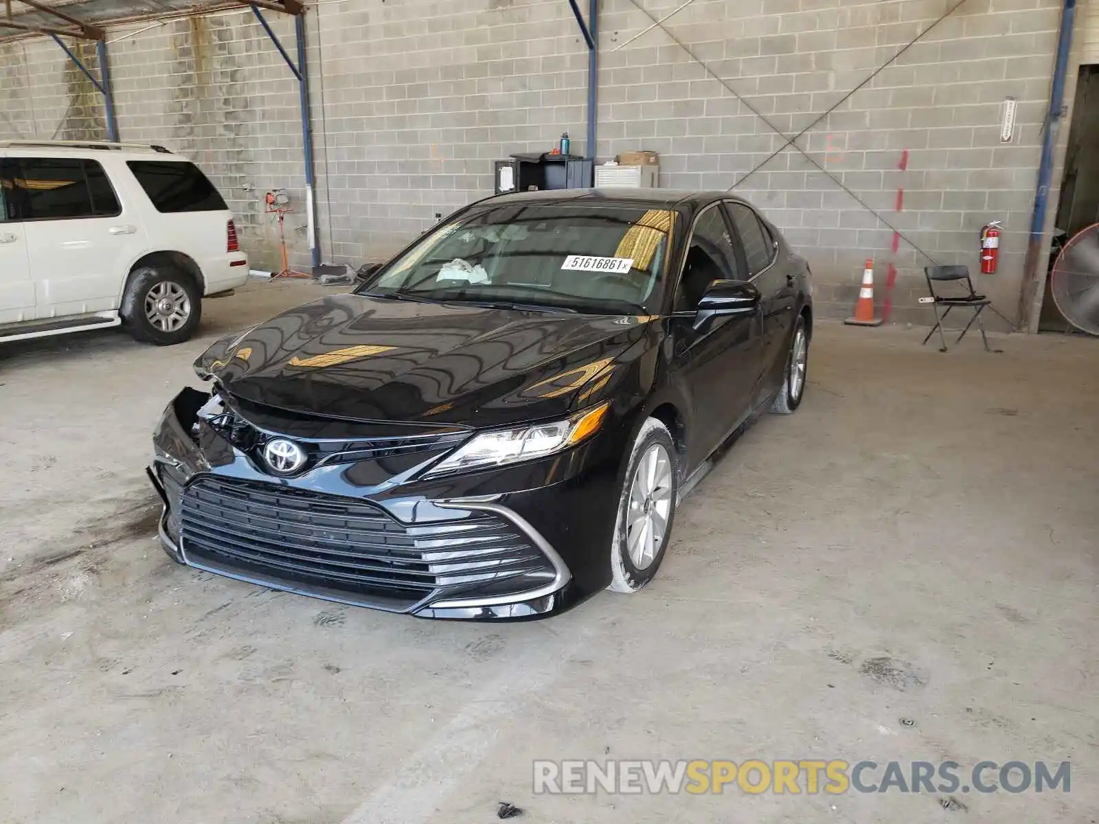 2 Photograph of a damaged car 4T1C11AK5MU578217 TOYOTA CAMRY 2021