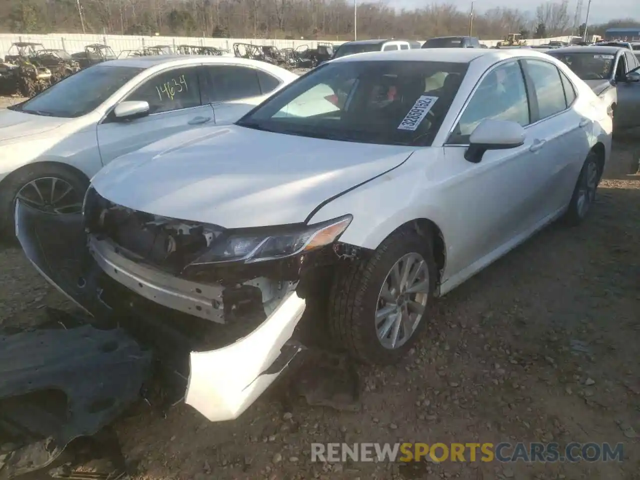 2 Photograph of a damaged car 4T1C11AK5MU582123 TOYOTA CAMRY 2021