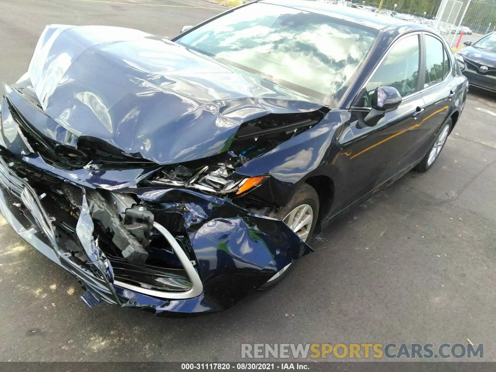 2 Photograph of a damaged car 4T1C11AK5MU585409 TOYOTA CAMRY 2021