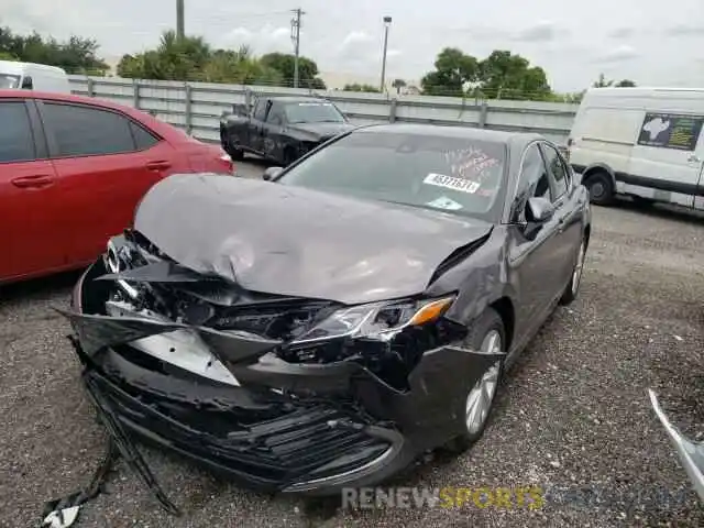 2 Photograph of a damaged car 4T1C11AK5MU587144 TOYOTA CAMRY 2021