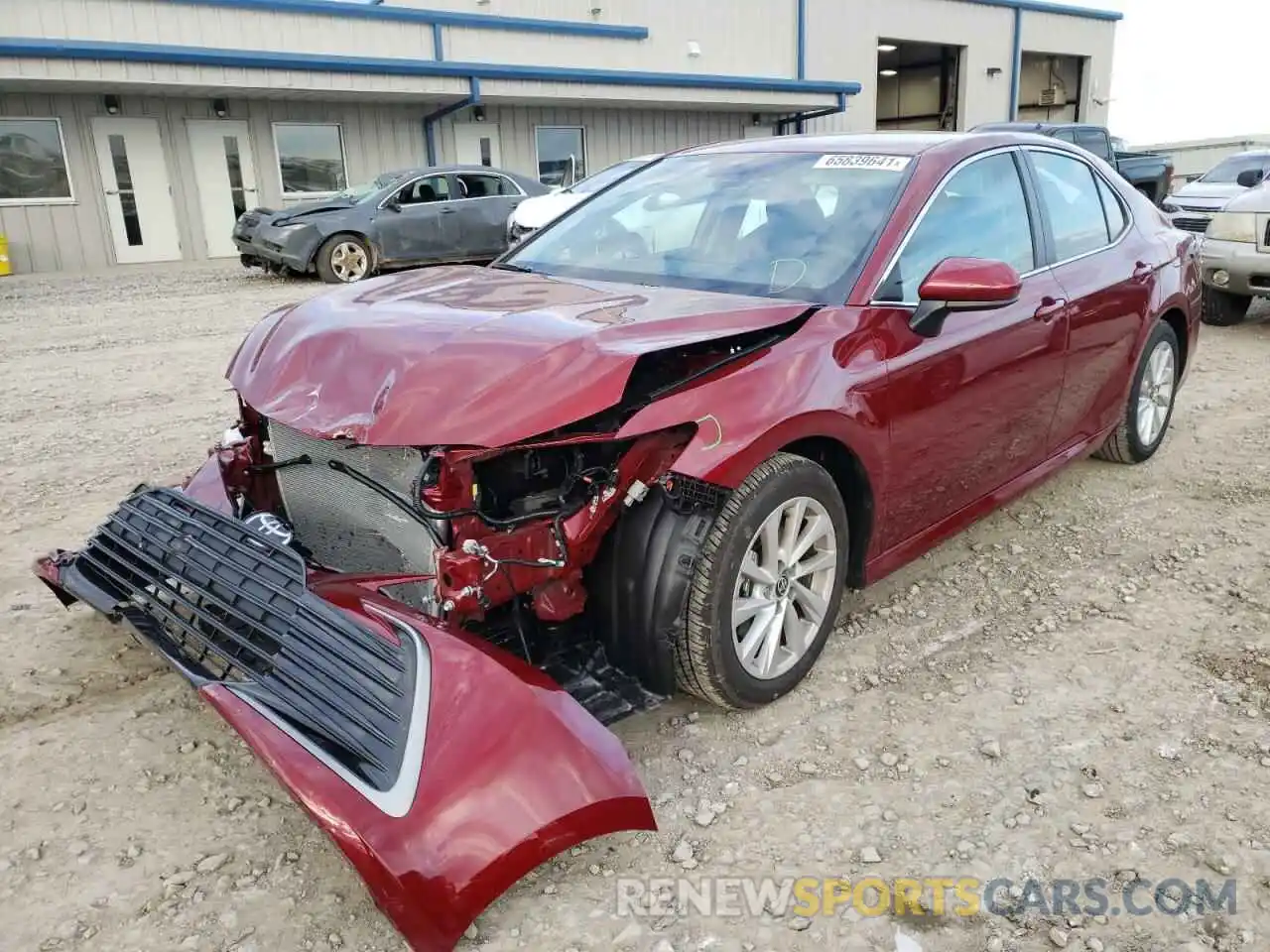 2 Photograph of a damaged car 4T1C11AK5MU588097 TOYOTA CAMRY 2021