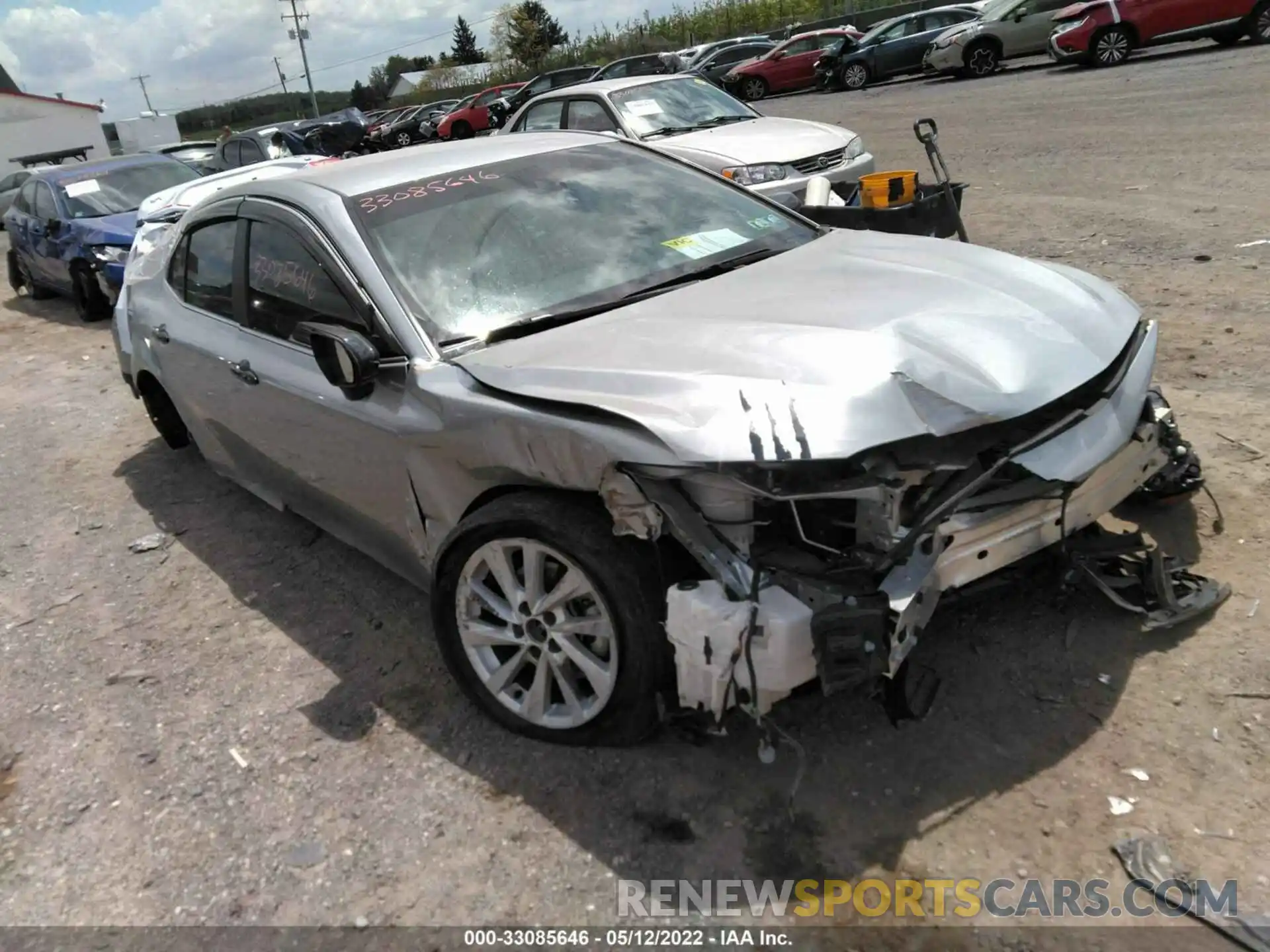 1 Photograph of a damaged car 4T1C11AK5MU589606 TOYOTA CAMRY 2021