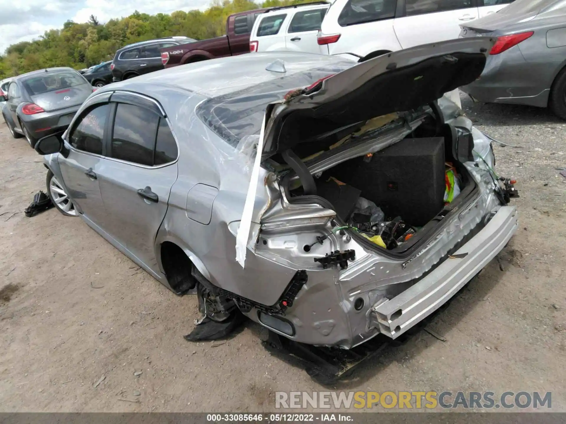 3 Photograph of a damaged car 4T1C11AK5MU589606 TOYOTA CAMRY 2021