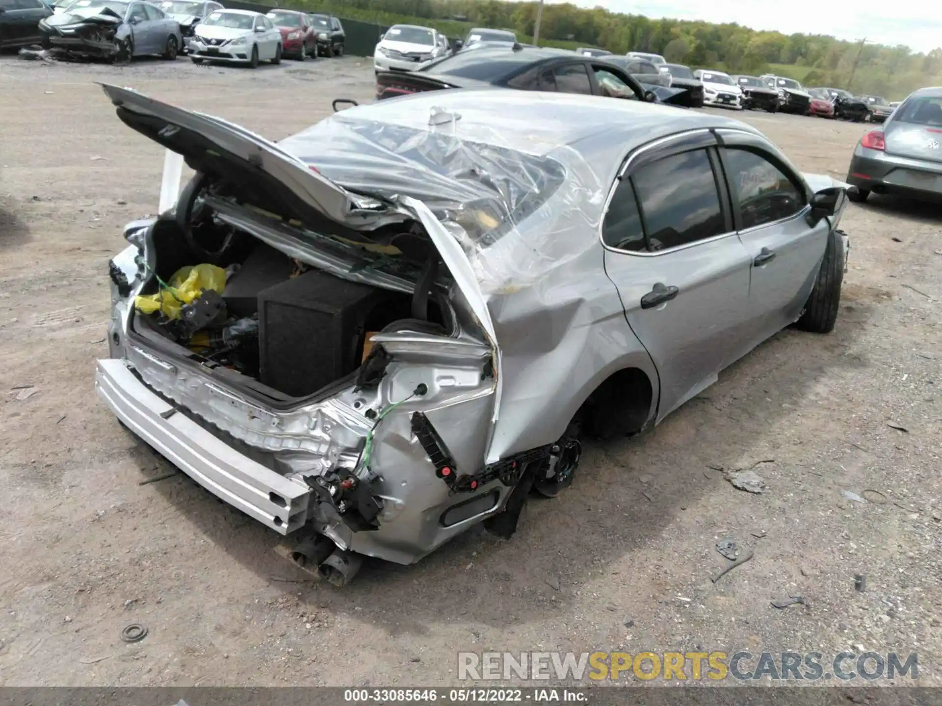 4 Photograph of a damaged car 4T1C11AK5MU589606 TOYOTA CAMRY 2021