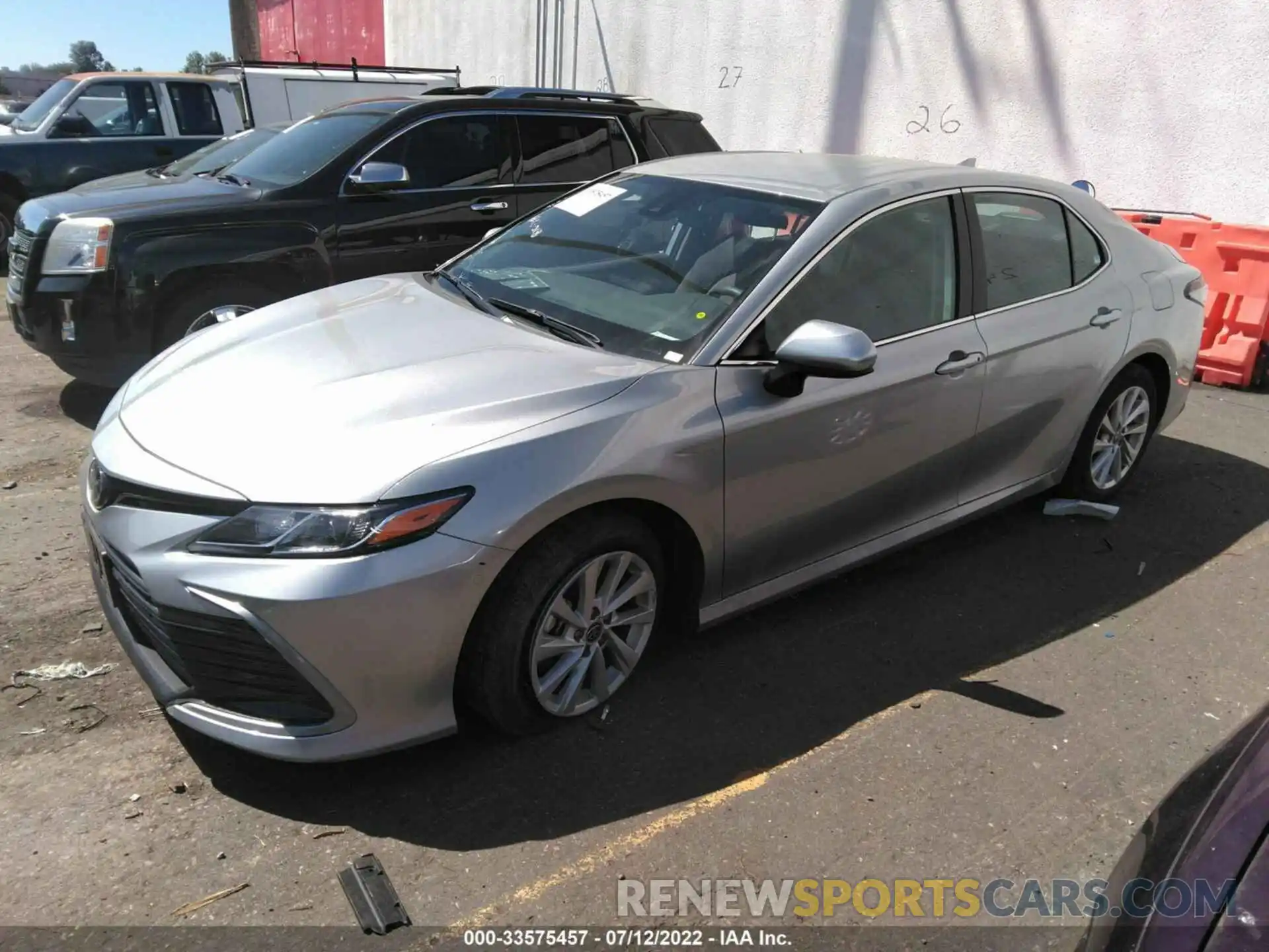 2 Photograph of a damaged car 4T1C11AK5MU590447 TOYOTA CAMRY 2021