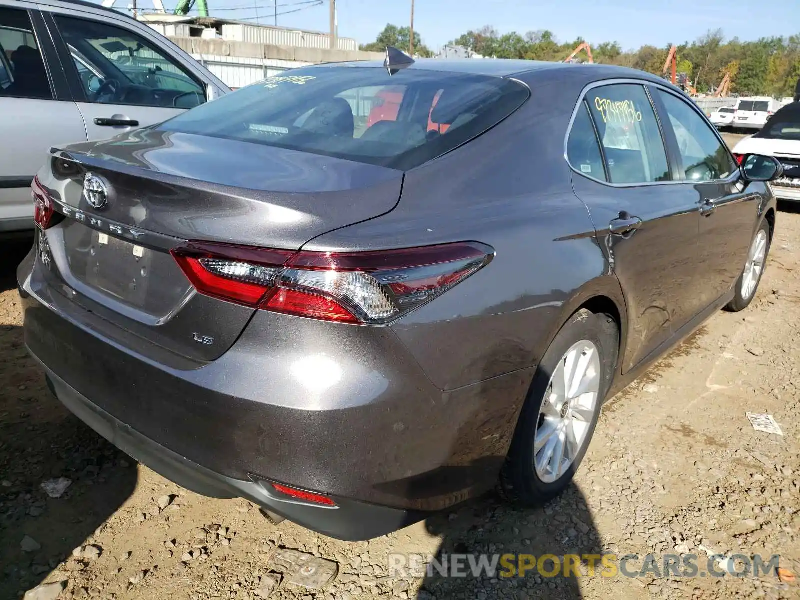 4 Photograph of a damaged car 4T1C11AK5MU593610 TOYOTA CAMRY 2021