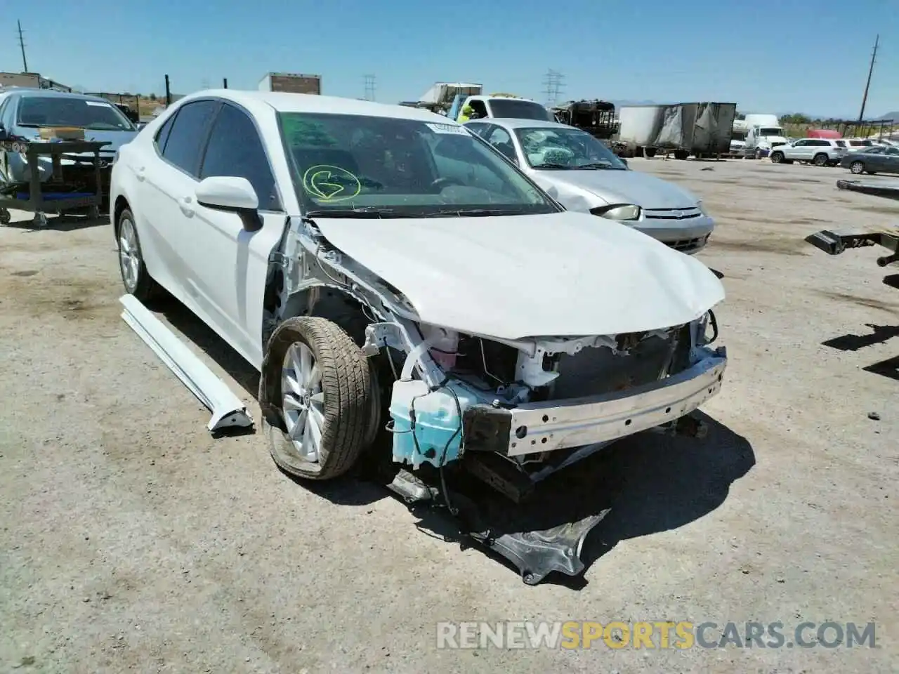 1 Photograph of a damaged car 4T1C11AK5MU596619 TOYOTA CAMRY 2021