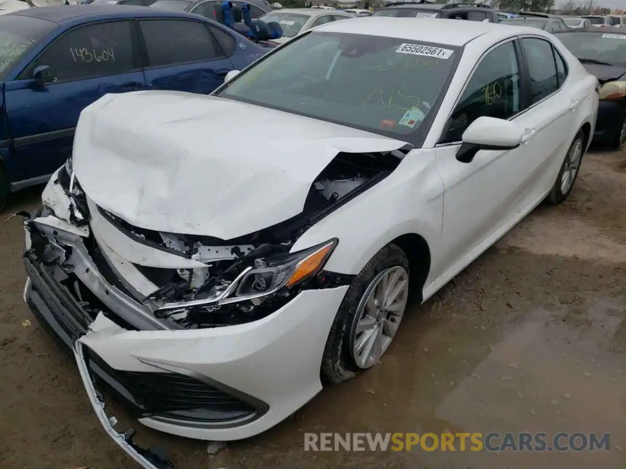 2 Photograph of a damaged car 4T1C11AK5MU598550 TOYOTA CAMRY 2021