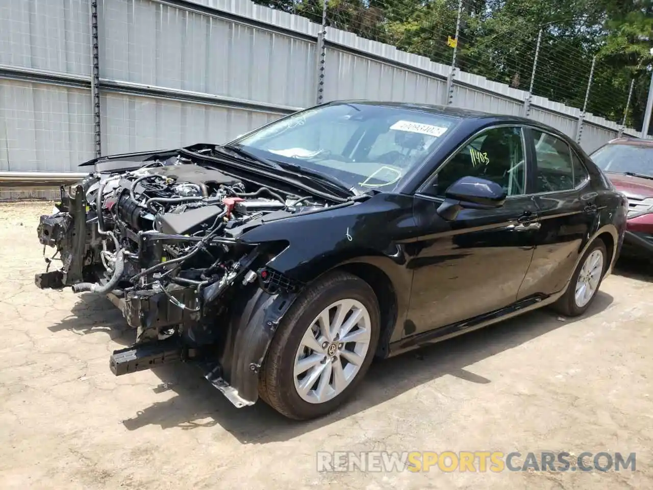 2 Photograph of a damaged car 4T1C11AK5MU602015 TOYOTA CAMRY 2021