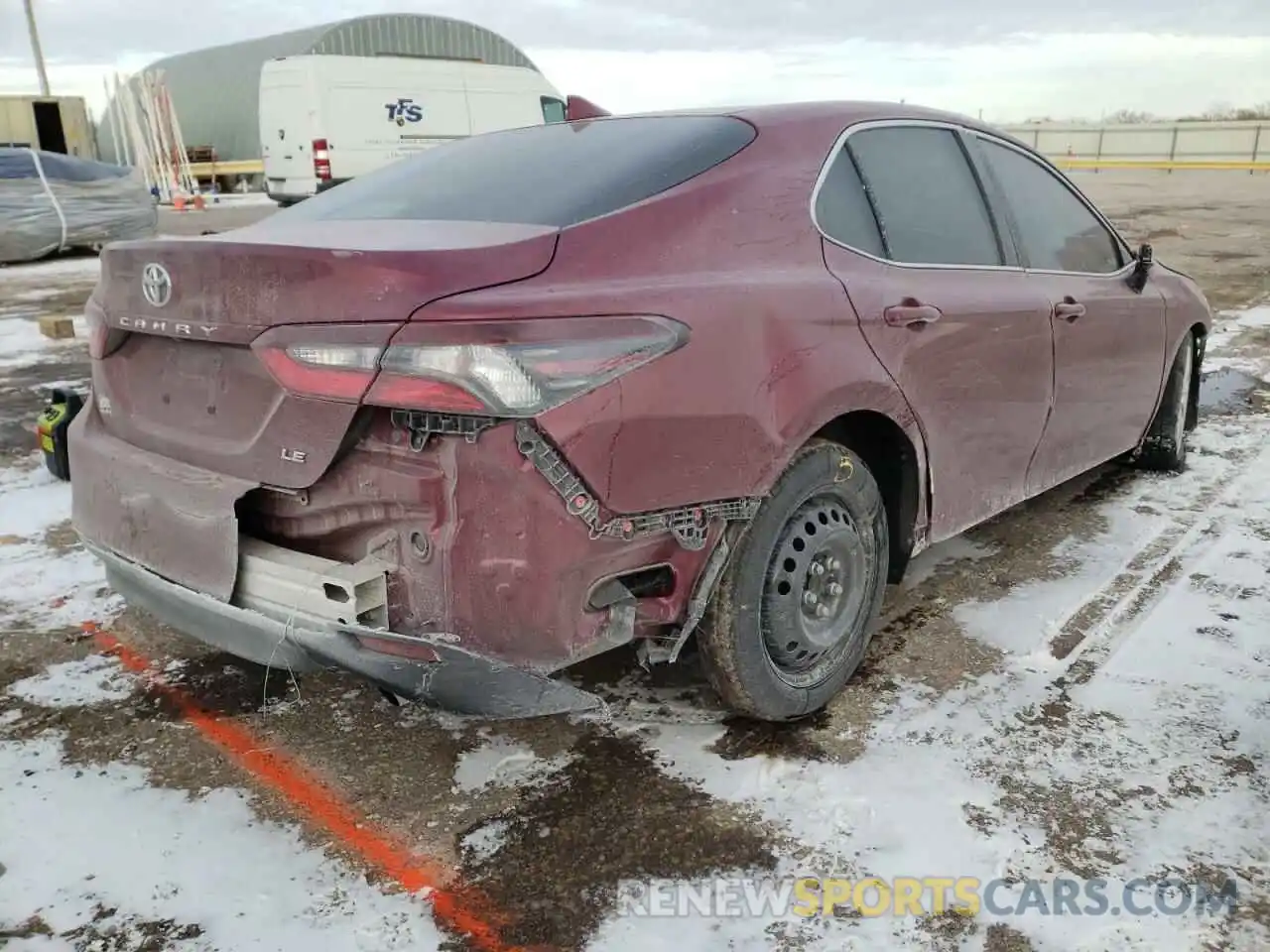 4 Photograph of a damaged car 4T1C11AK5MU612964 TOYOTA CAMRY 2021