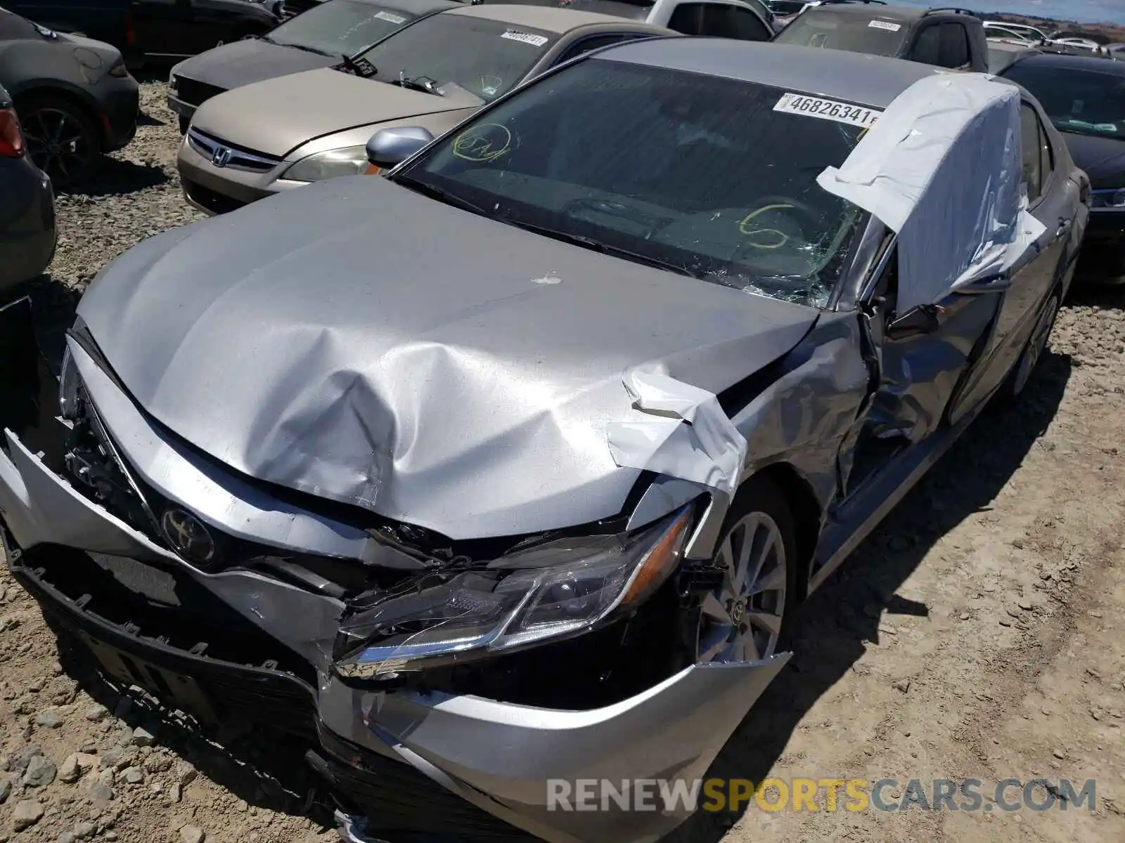 9 Photograph of a damaged car 4T1C11AK6MU421506 TOYOTA CAMRY 2021