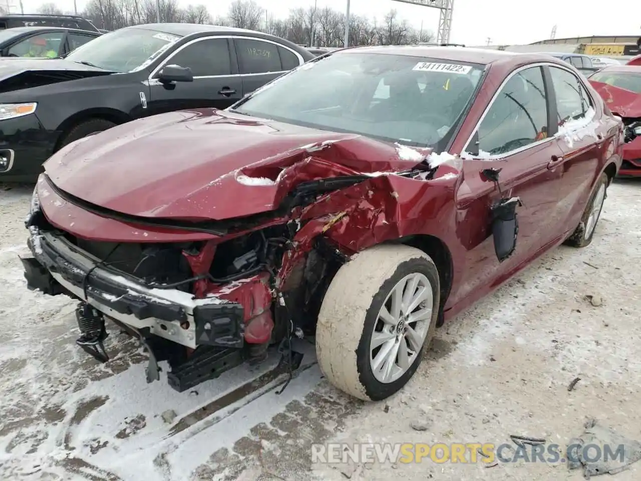 9 Photograph of a damaged car 4T1C11AK6MU422901 TOYOTA CAMRY 2021