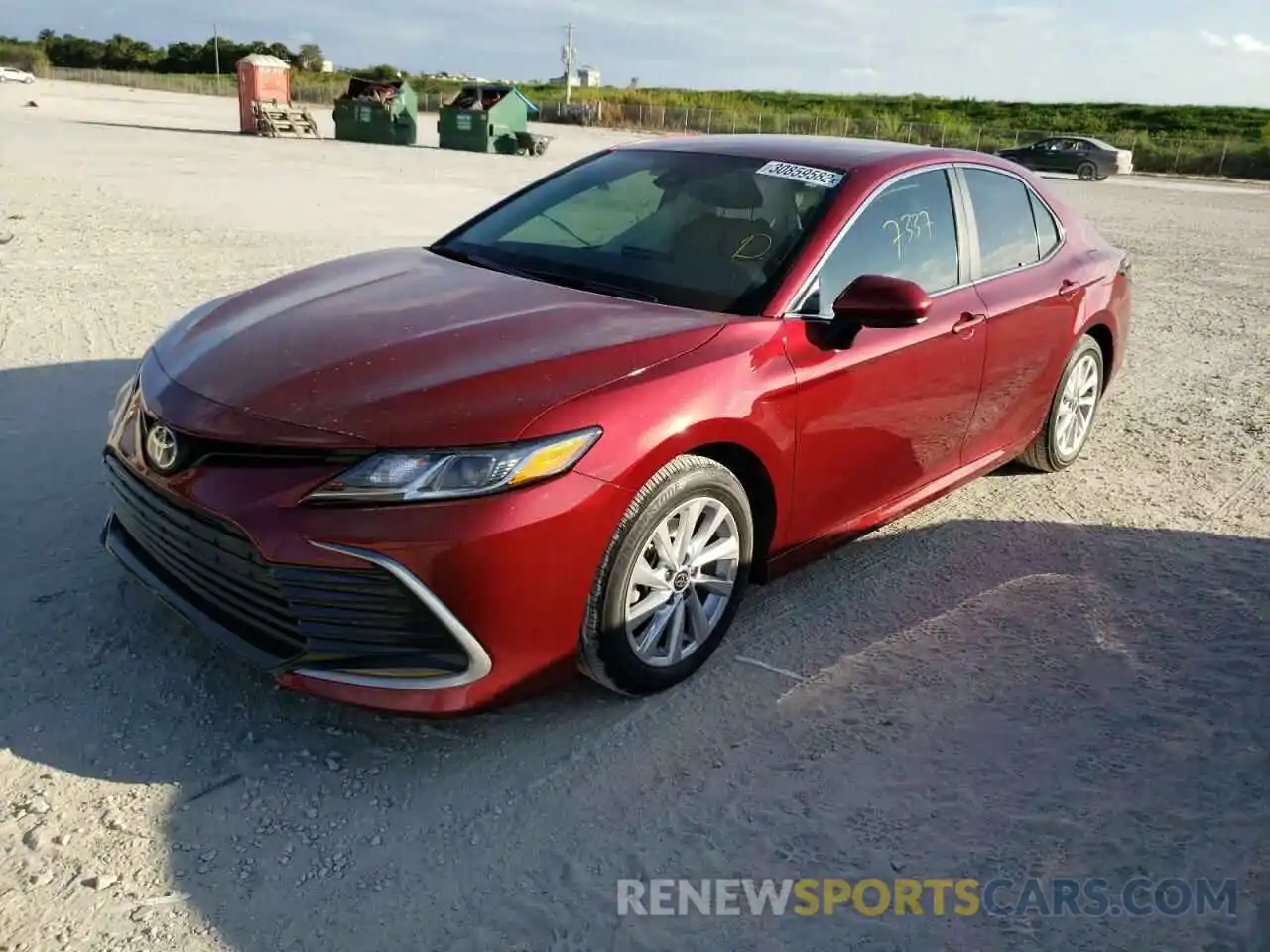 2 Photograph of a damaged car 4T1C11AK6MU437463 TOYOTA CAMRY 2021