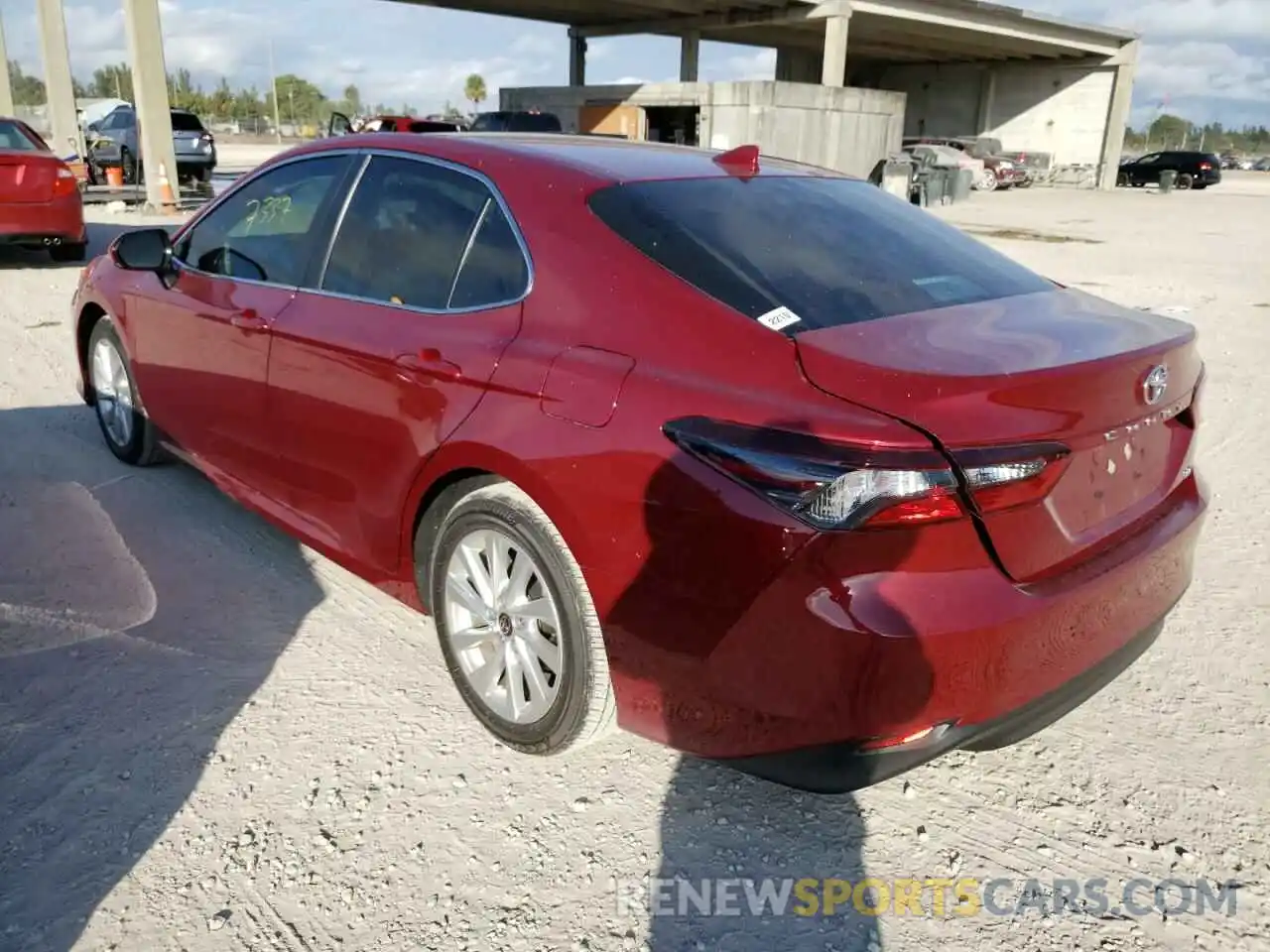 3 Photograph of a damaged car 4T1C11AK6MU437463 TOYOTA CAMRY 2021